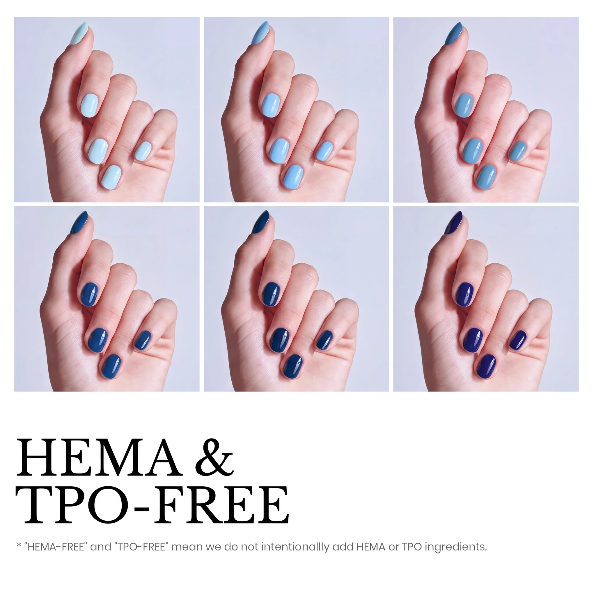 Beetles Stay Shining Ocean Range HEMA Free TPO Free 6 Colors Gel Nail Polish Set 7.5ml - Image 3