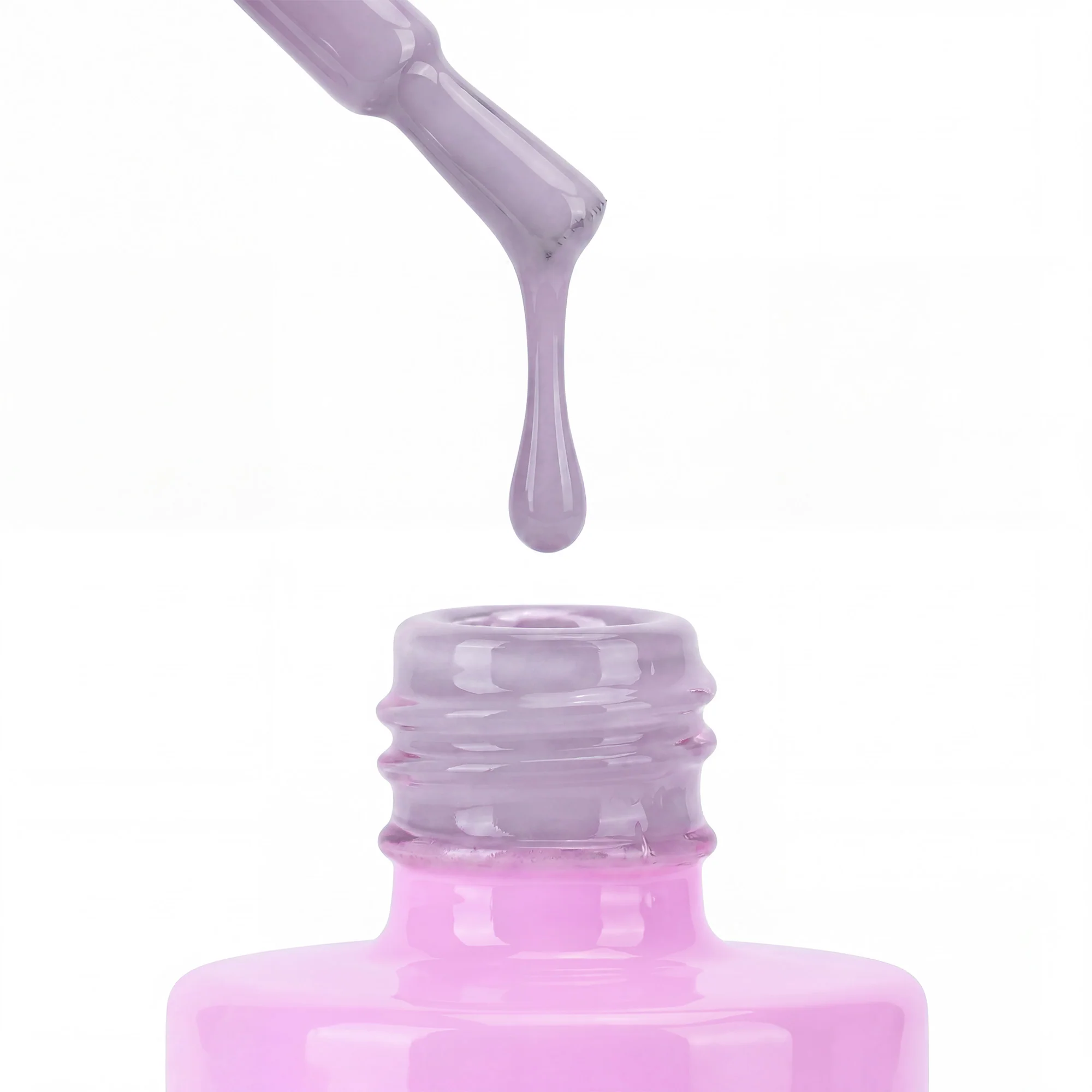 Beetles Stay Shining Purple Gray HEMA Free TPO Free Gel Nail Polish 15ml - Image 5