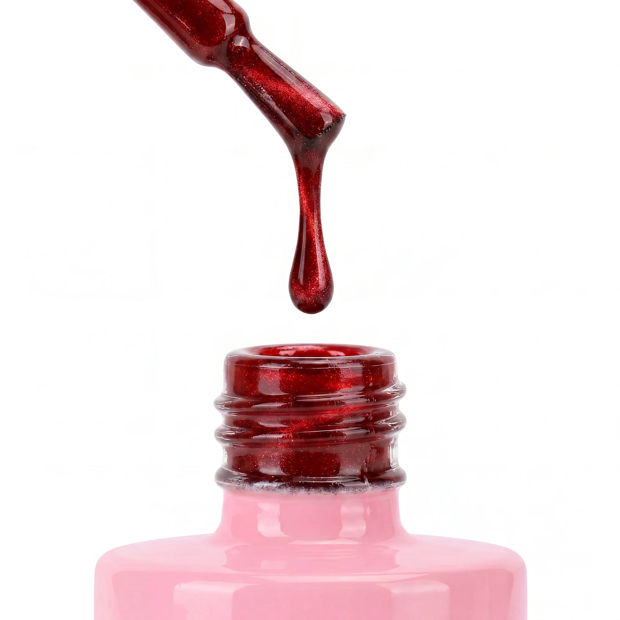 Beetles Stay Shining Ruby Radiance HEMA Free TPO Free Cat Eye Gel Nail Polish with Magnetic 15ml - Image 5