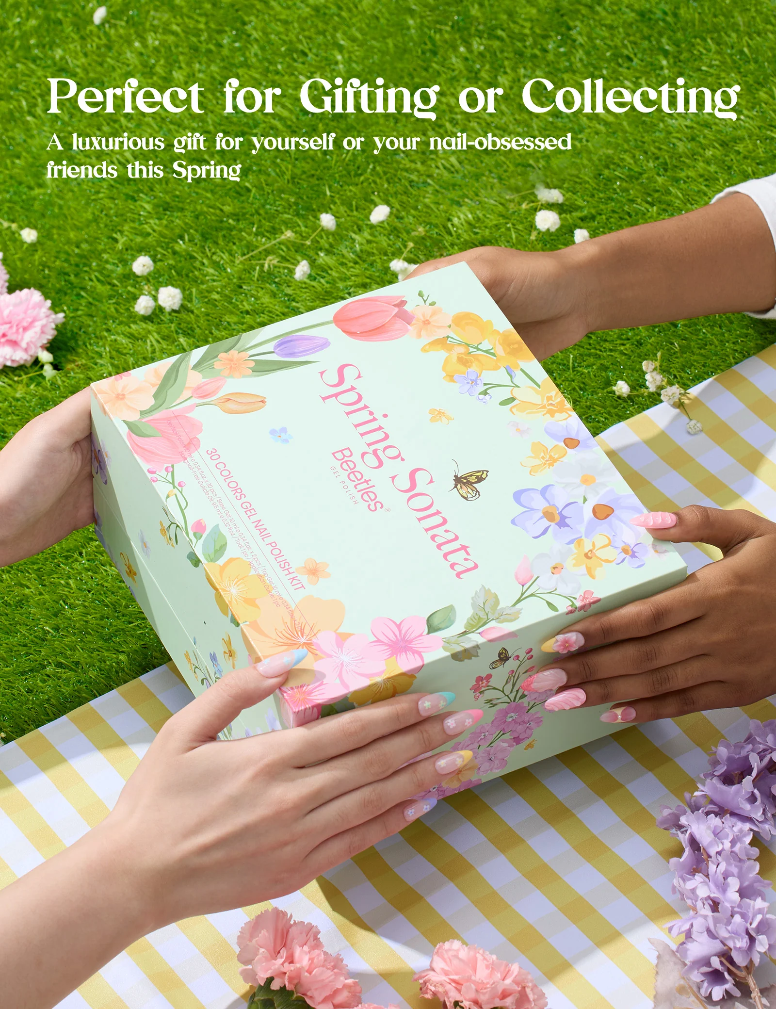 Beetles Stay Shining Spring Sonata HEMA Free TPO Free  Gel Polish Box 30 Colors 15ml - Image 6