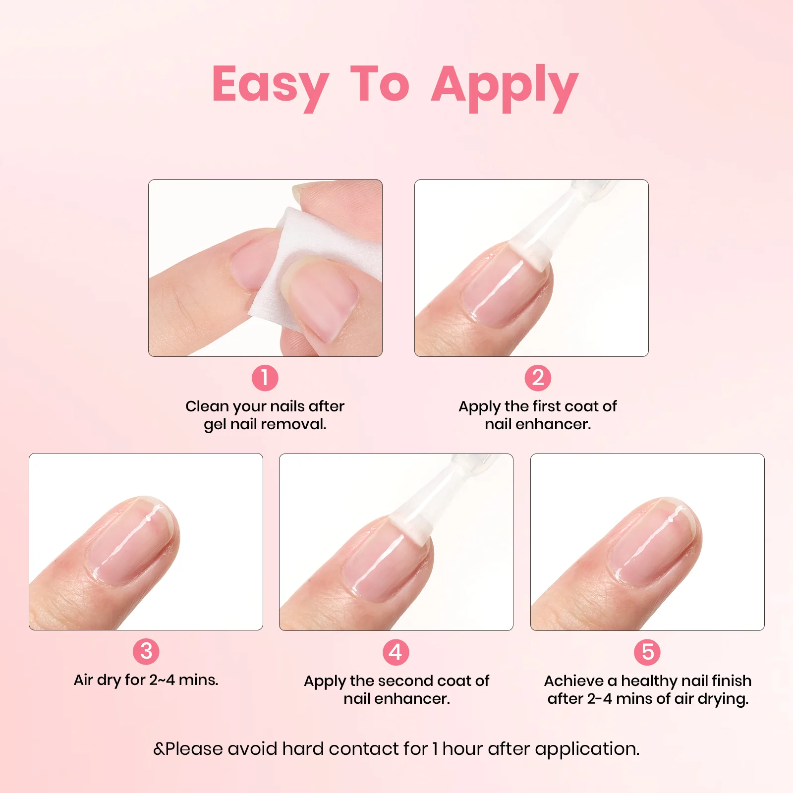 Beetles Stay Shining Strawberry Nail Strengthener 15ml - Image 7