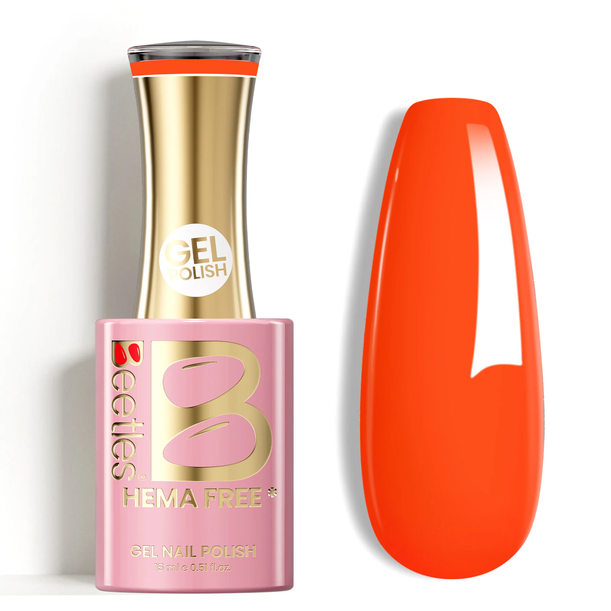 Beetles Stay Shining Sunset Summer HEMA Free TPO Free Gel Nail Polish 15ml