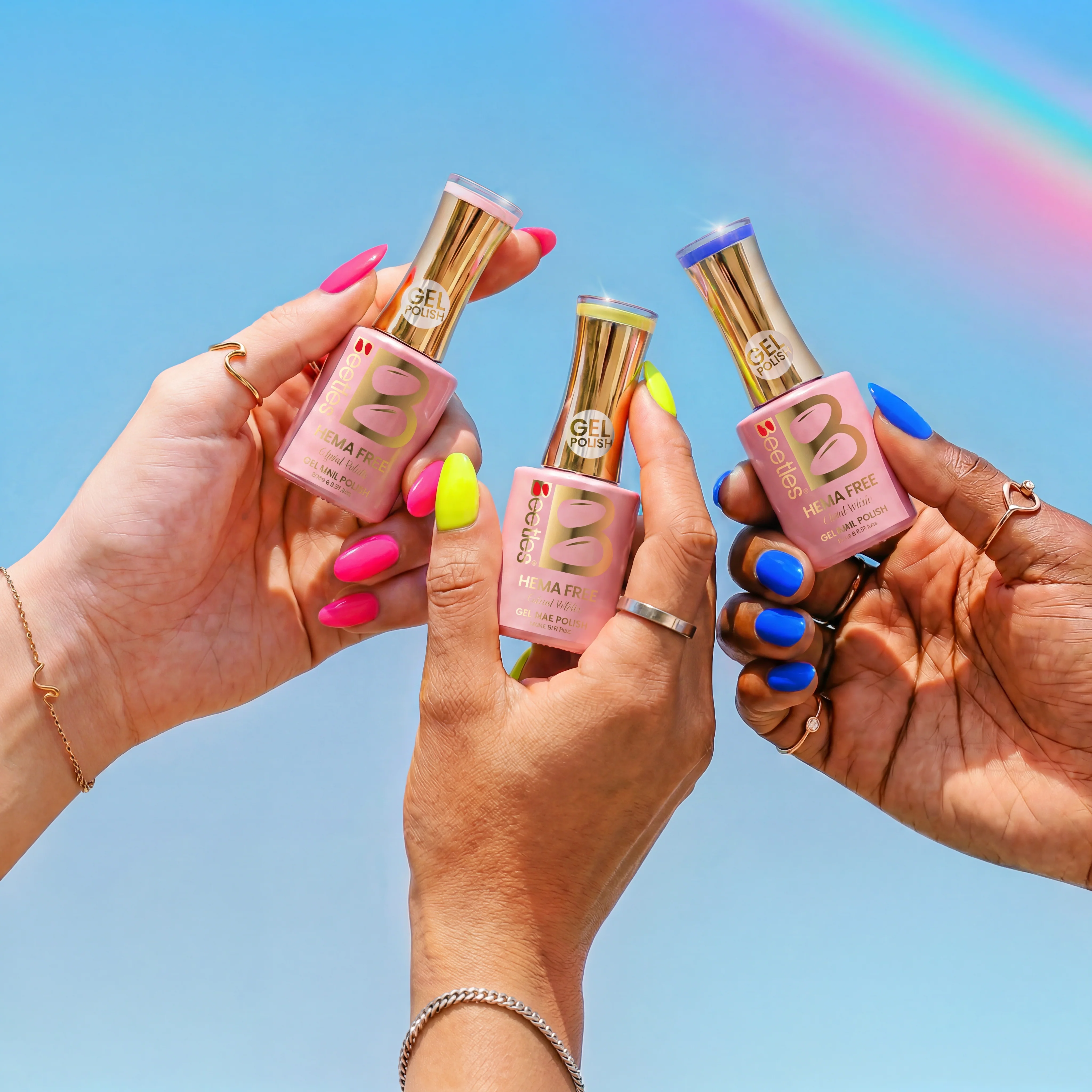 Beetles Stay Shining Tropical Mood HEMA Free TPO Free 6 Colors Gel Nail Polish Set 7.5ml - Image 5