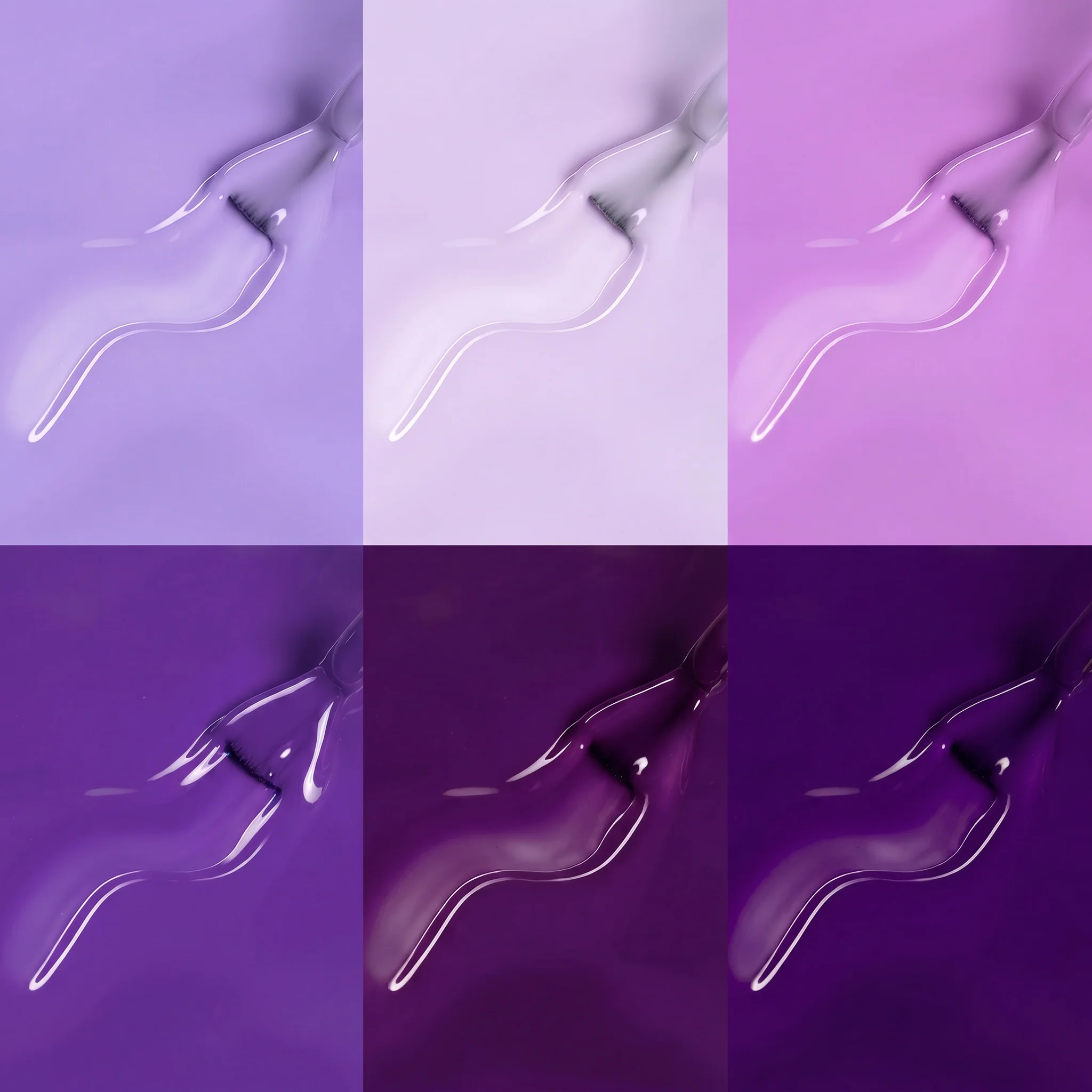 Beetles Stay Shining Violet Letter HEMA Free TPO Free 6 Colors Gel Nail Polish Set 7.5ml - Image 2