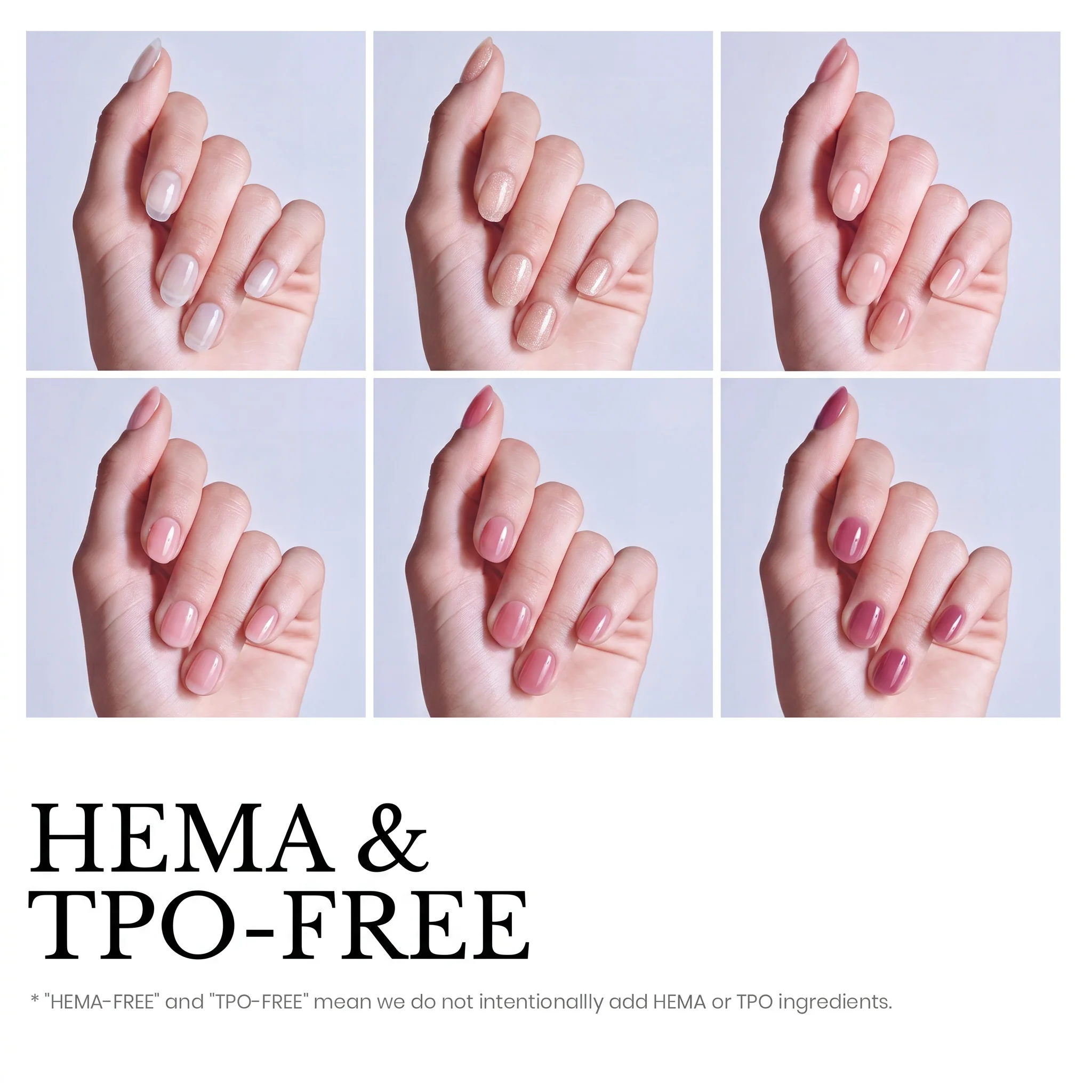 Beetles Stay Shining Whipsers of Love HEMA Free TPO Free 6 Colors Jelly Gel Set 7.5ml - Image 3