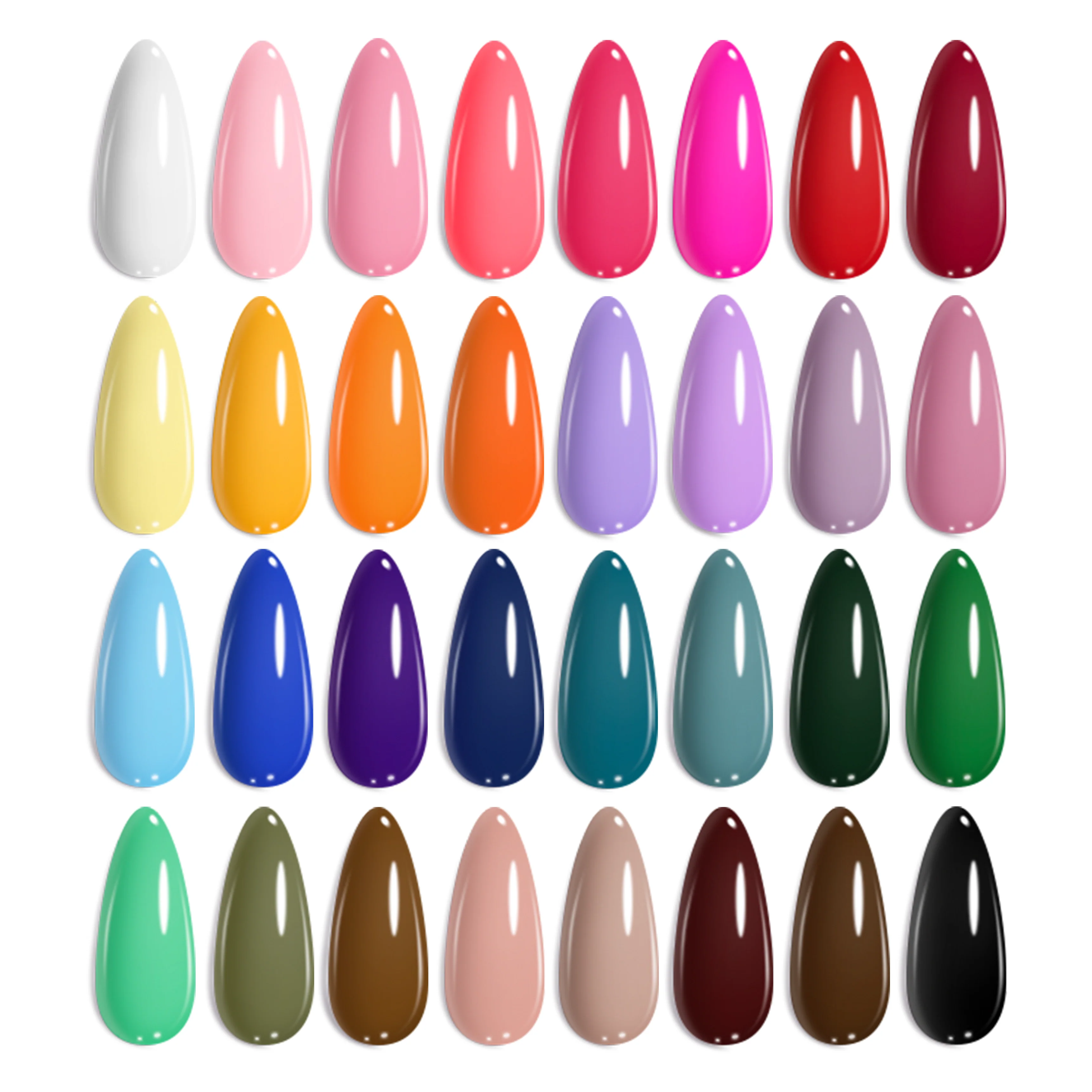 Beetles Gel Nail Starter Kit Studio Essentials TPO & HEMA Free 32 Colors 68 Pcs Summer Nails All-in-One Mani Kit - Image 10
