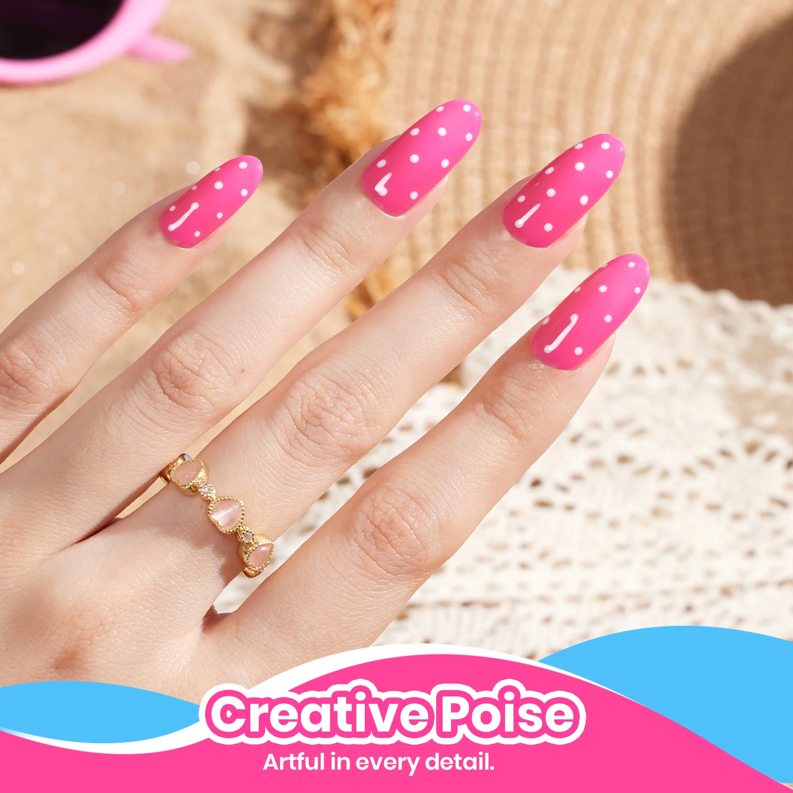 Beetles Summer Voyage - BikiniPink Summer Nails 9ml - Image 5