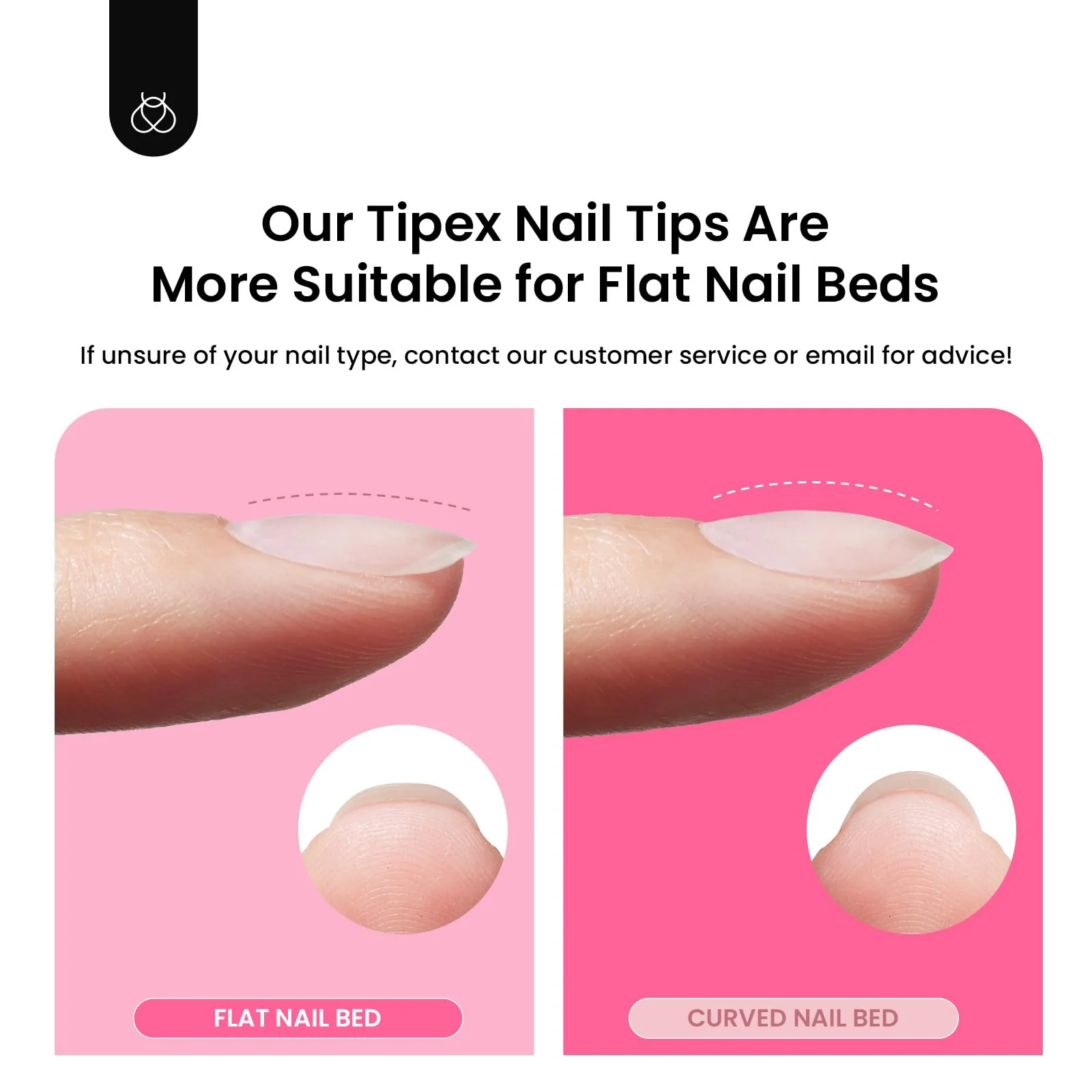 Beetles Tipex Instant Apex Nail Tips Kit - Medium Oval Almond 224Pcs 16 Sizes - Image 8