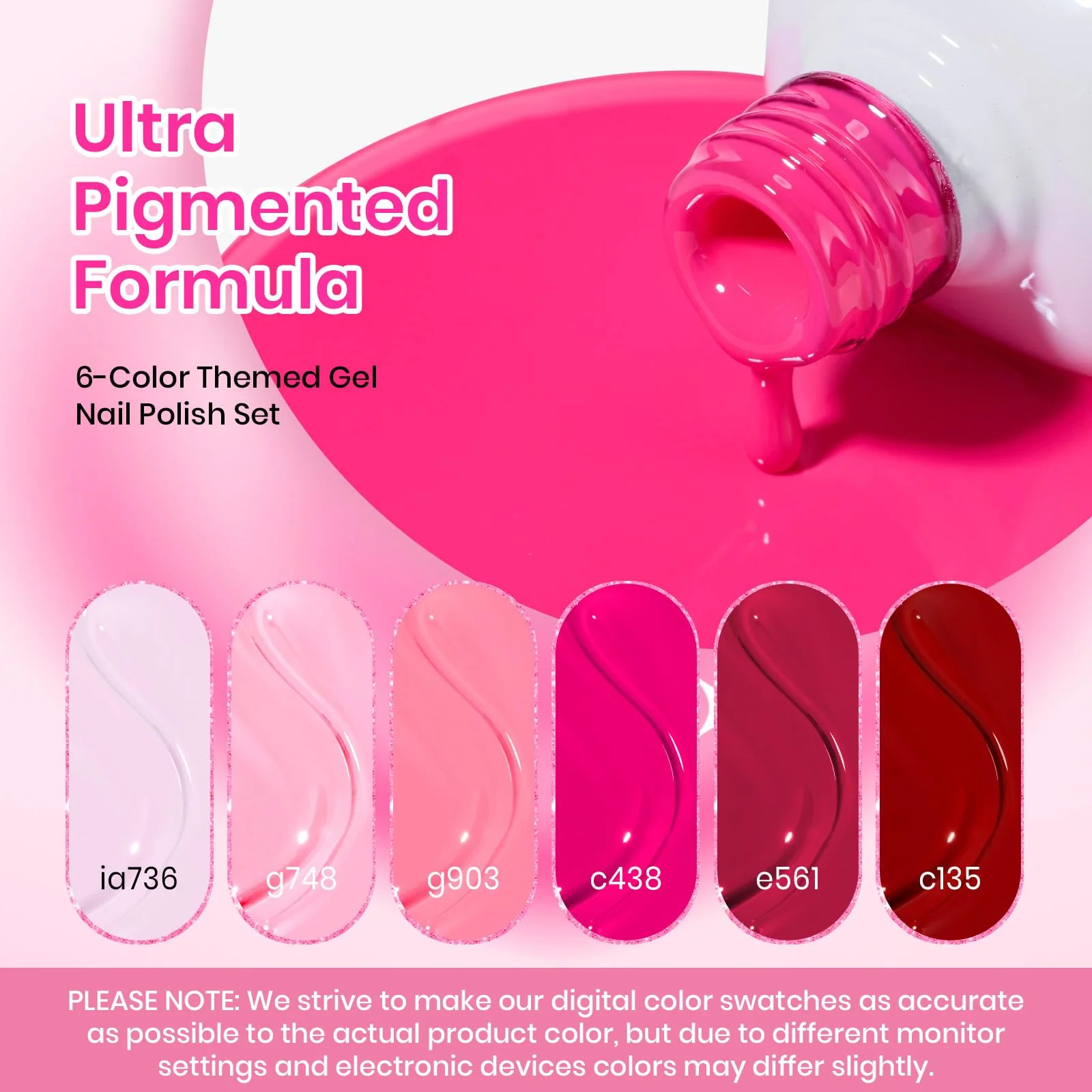 Beetles Tipex Lite Nails Kit - 192pcs Heart Cutout Pre-Built Apex Almond & Stiletto Medium Nail Tips - Image 4