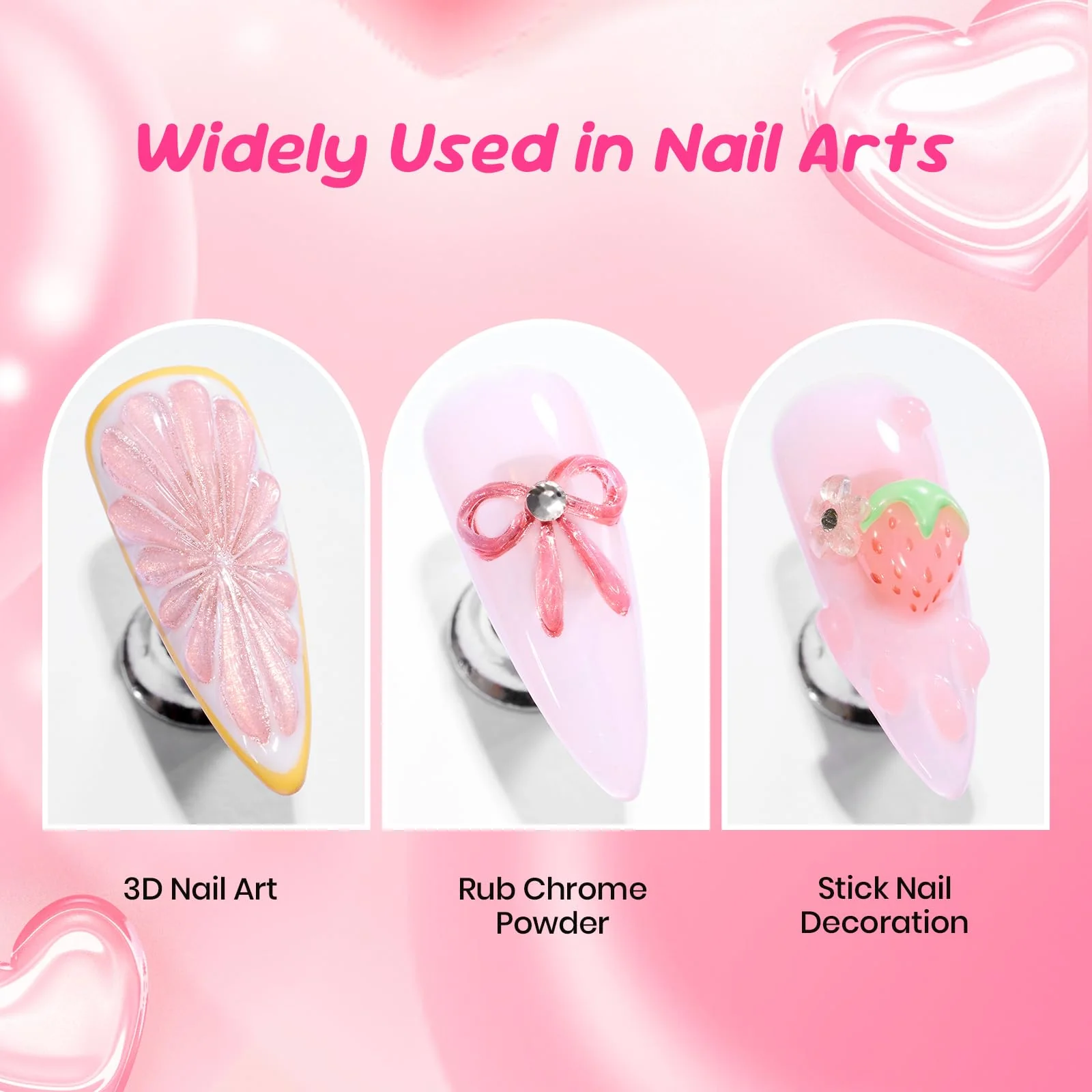 Beetles Nails - Pro 15ml Limited Pink 3D Sculpting Gel - Image 4