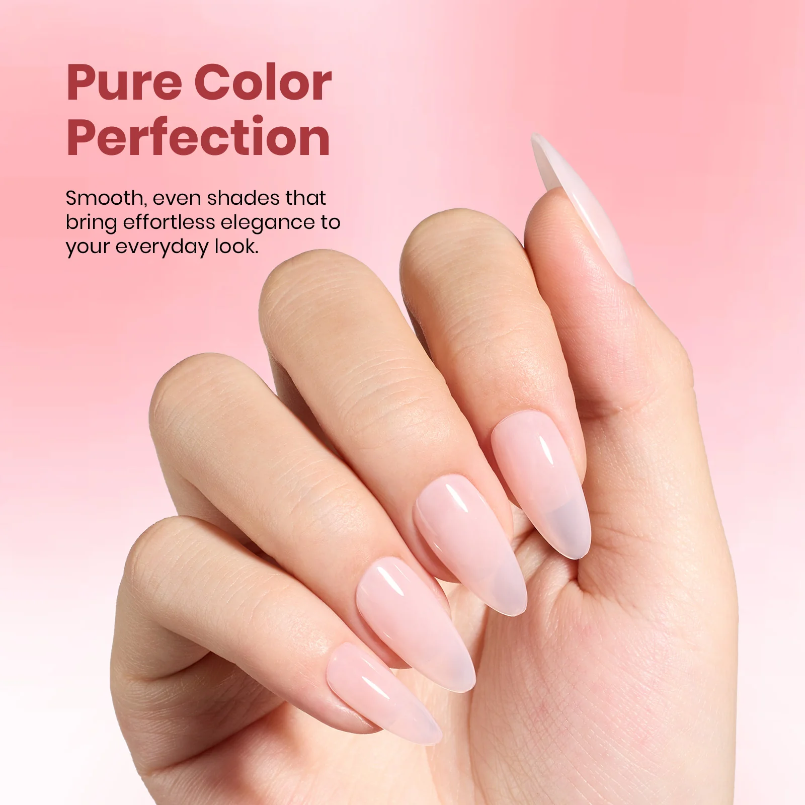 Beetles Stay Shining Gel Polish Bare Petal - 15ml of Tender Whisper - Image 4
