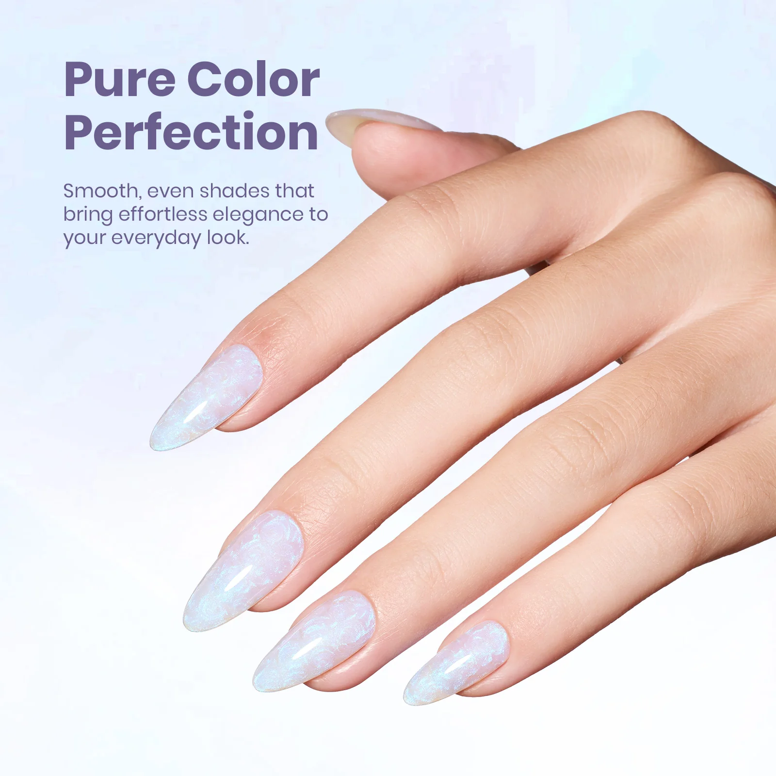 Beetles Stay Shining Gel Polish Iridescent Mist - 15ml of Mystic Haze - Image 3