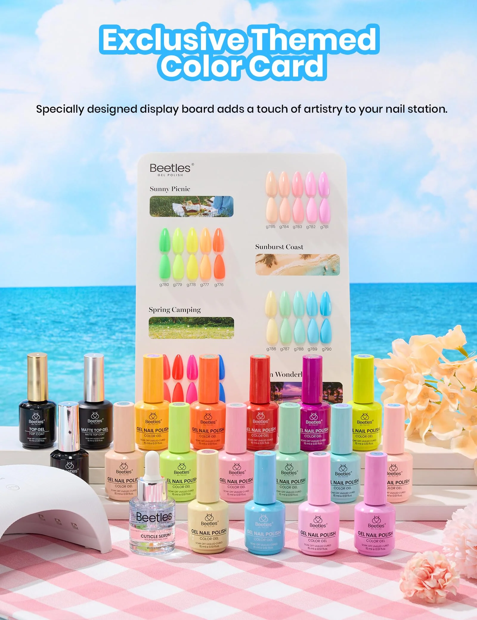 Candy Electric Collection 20 Colors Summer Nails Neon Gel Polish Set 15ML - Image 8