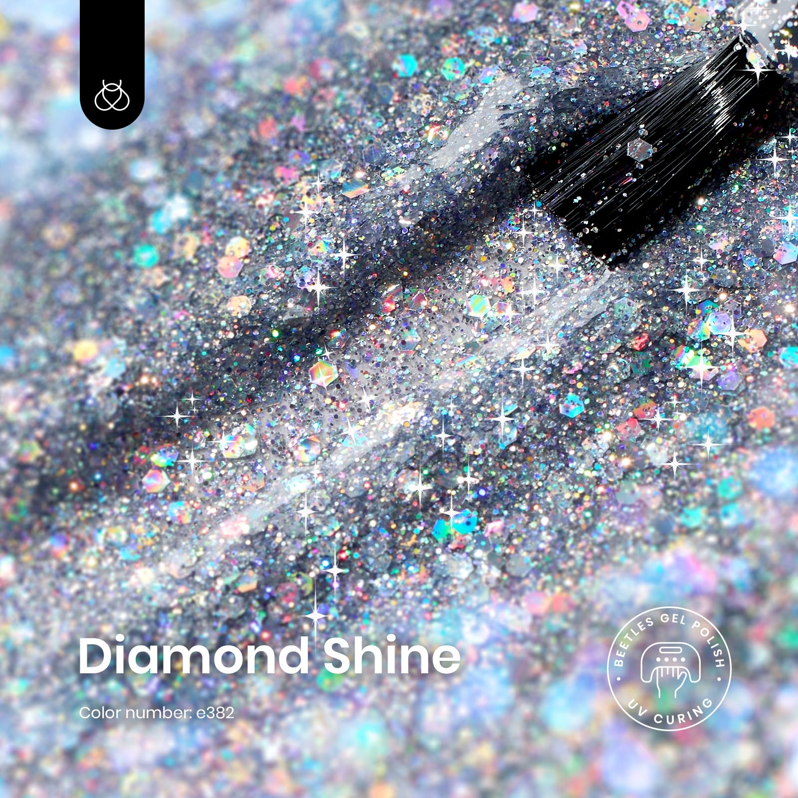 Diamond Shine |15ml Gel Polish - Image 2