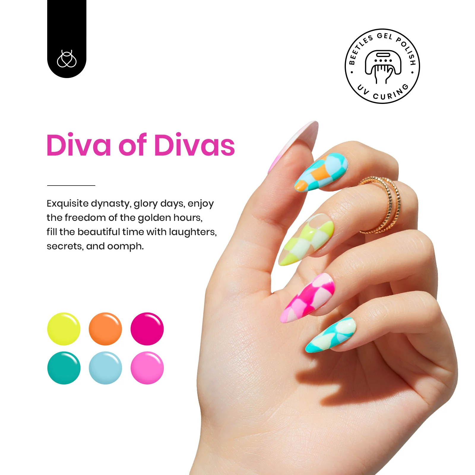 Diva of Divas - 20 Colors Gel Nail Polish Set - Image 3