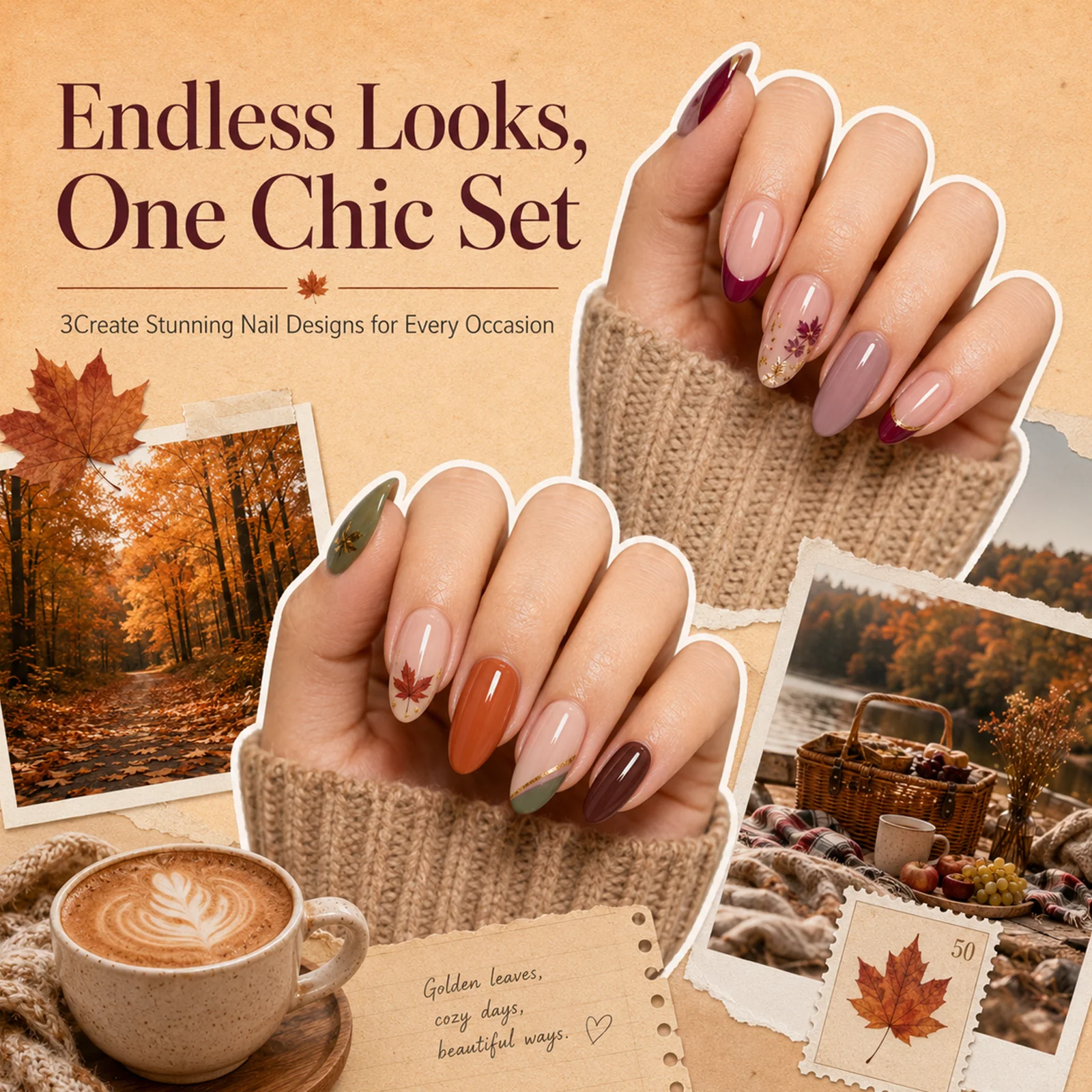 (Each 15ml) Autumn Harvest- Beetles 30 Colors HEMA Free Autumn Nails Gel Polish Set - Image 5