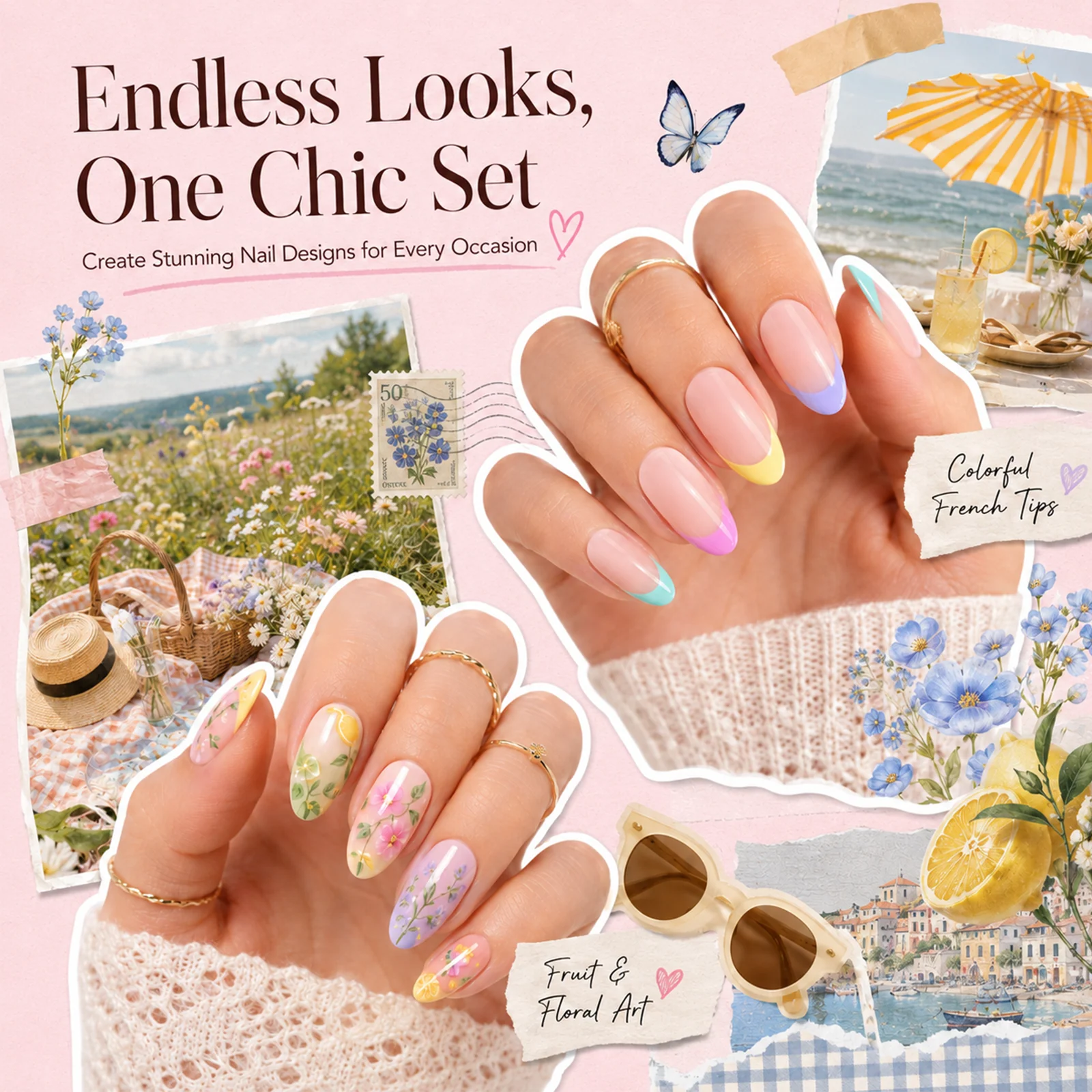 (Each 15ml) Pastel Sonata - Beetles 30 Colors HEMA Free Summer Nails Gel Polish Set - Image 4
