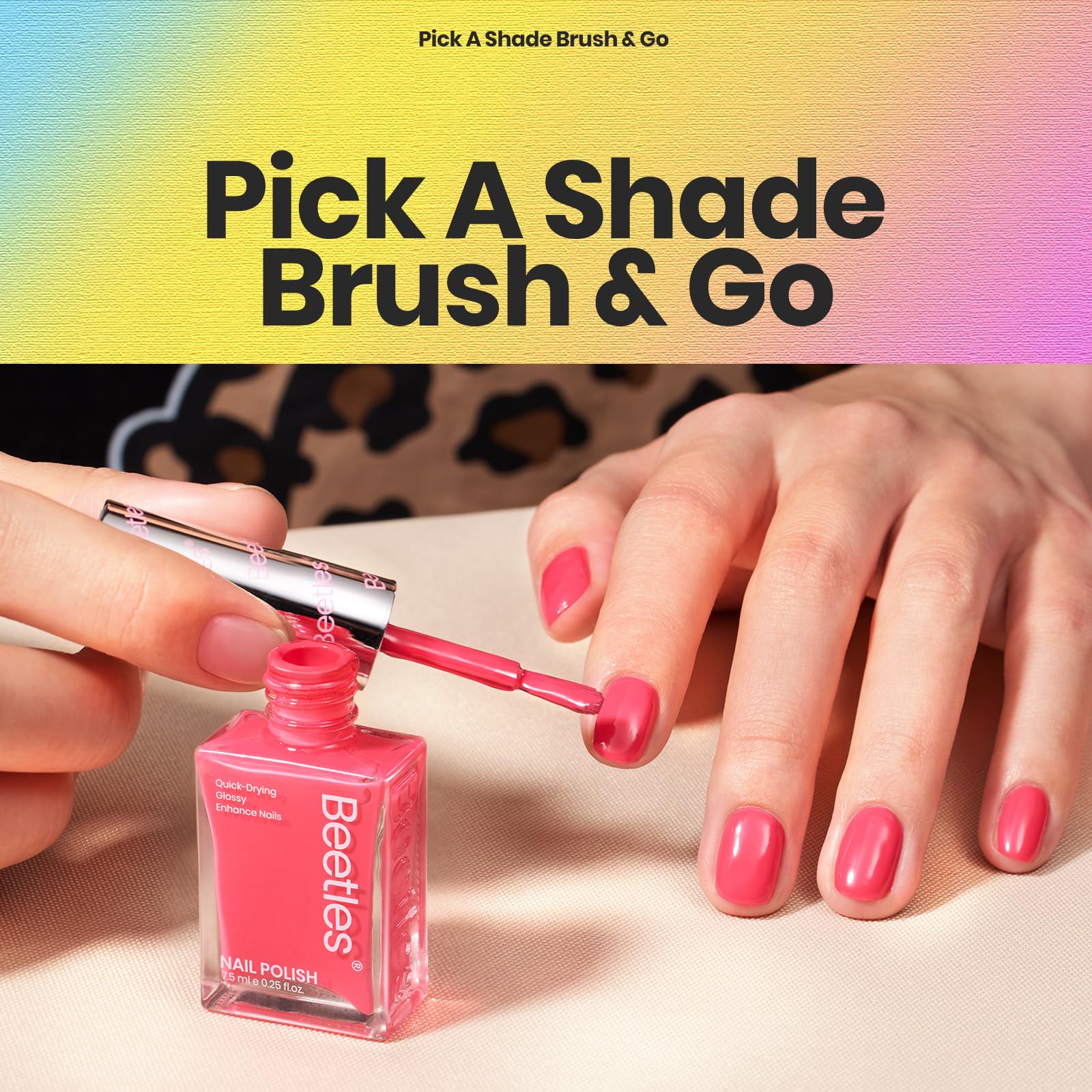 (Each $2.49) Summer Cocktails | 12 Neon Colors Air Dry Nail Polish - Image 5