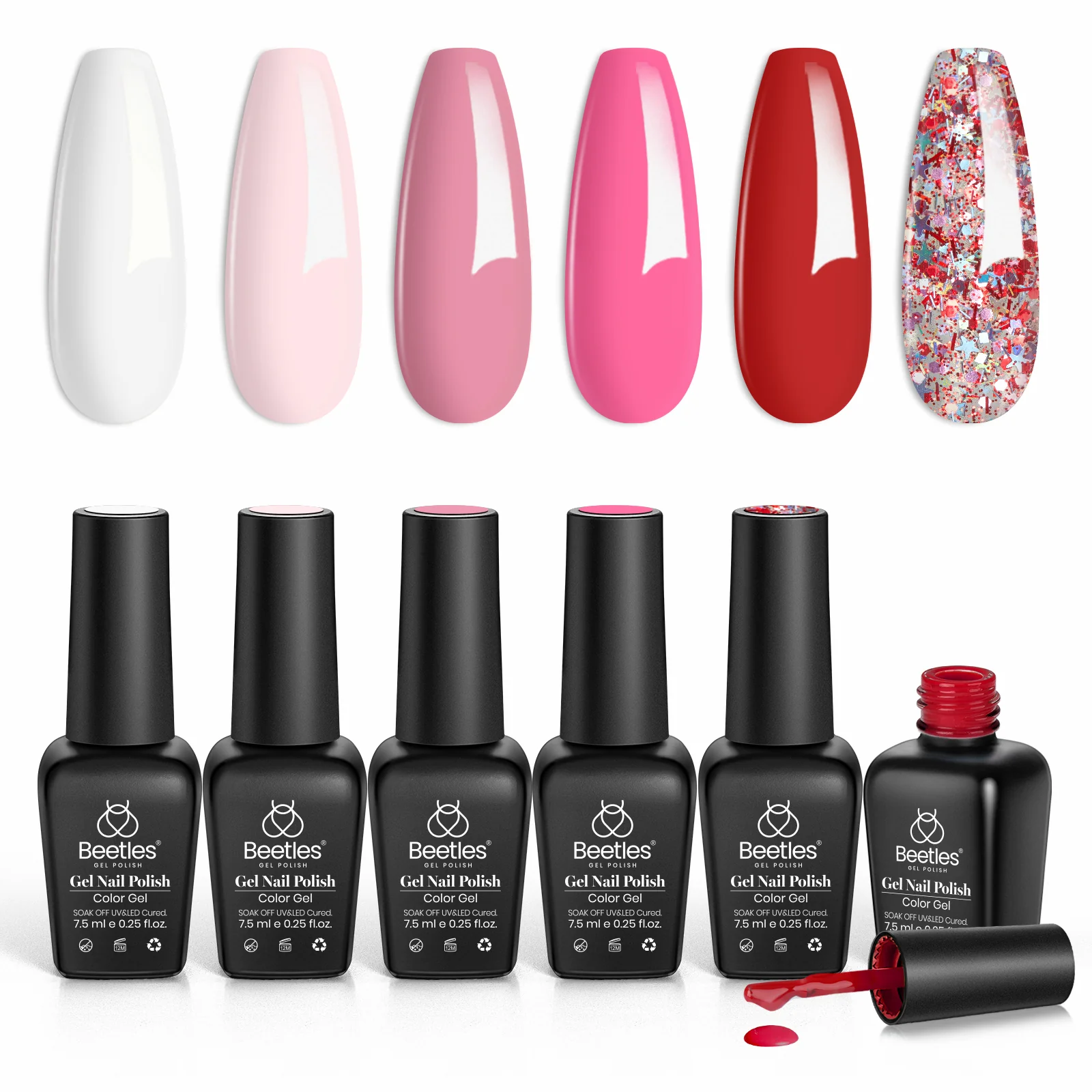 Fall in Love | Beetles 6 Colors Gel Polish Set Nails - Image 6