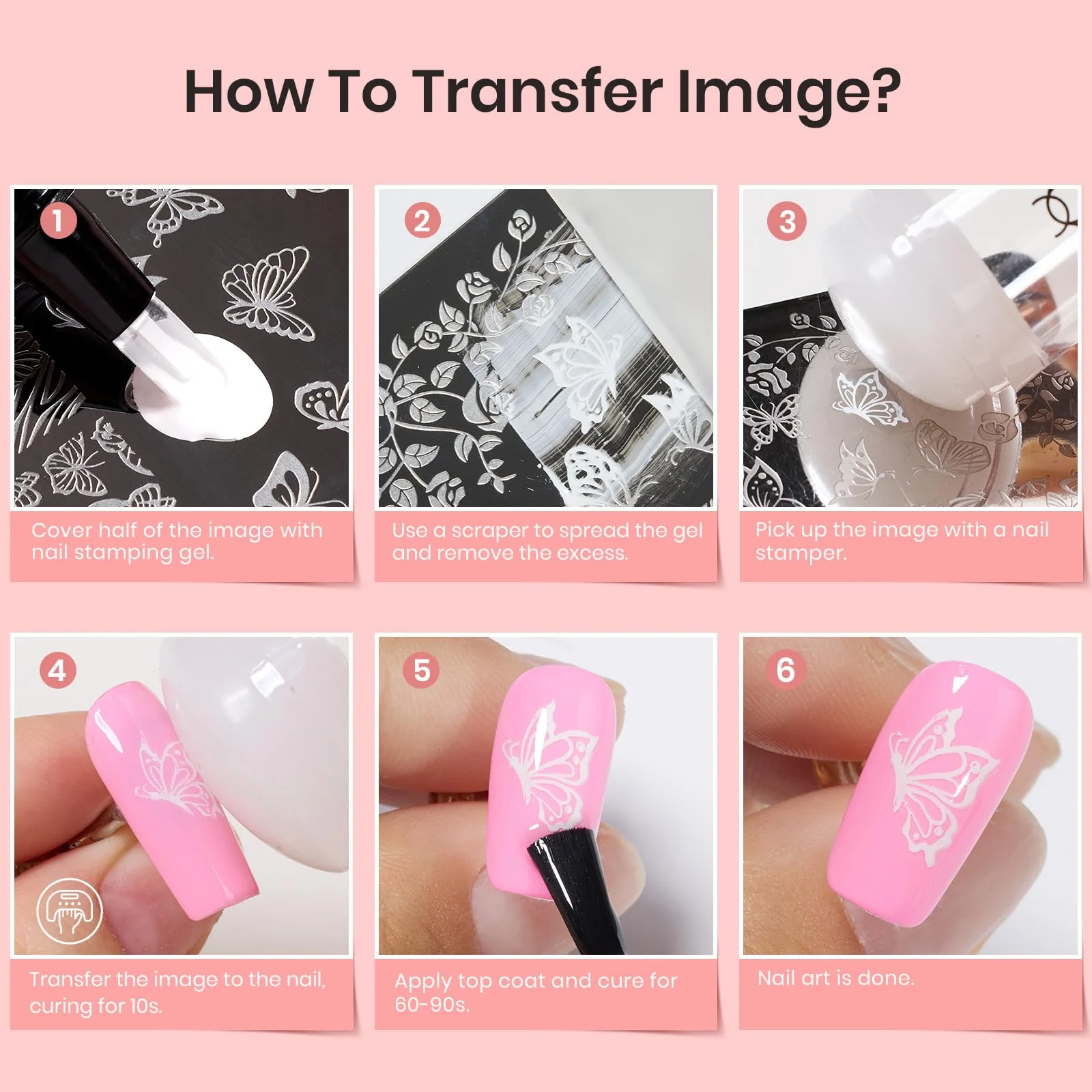 French Tip Tool Stamp Gel Silicone  Kit - Image 6