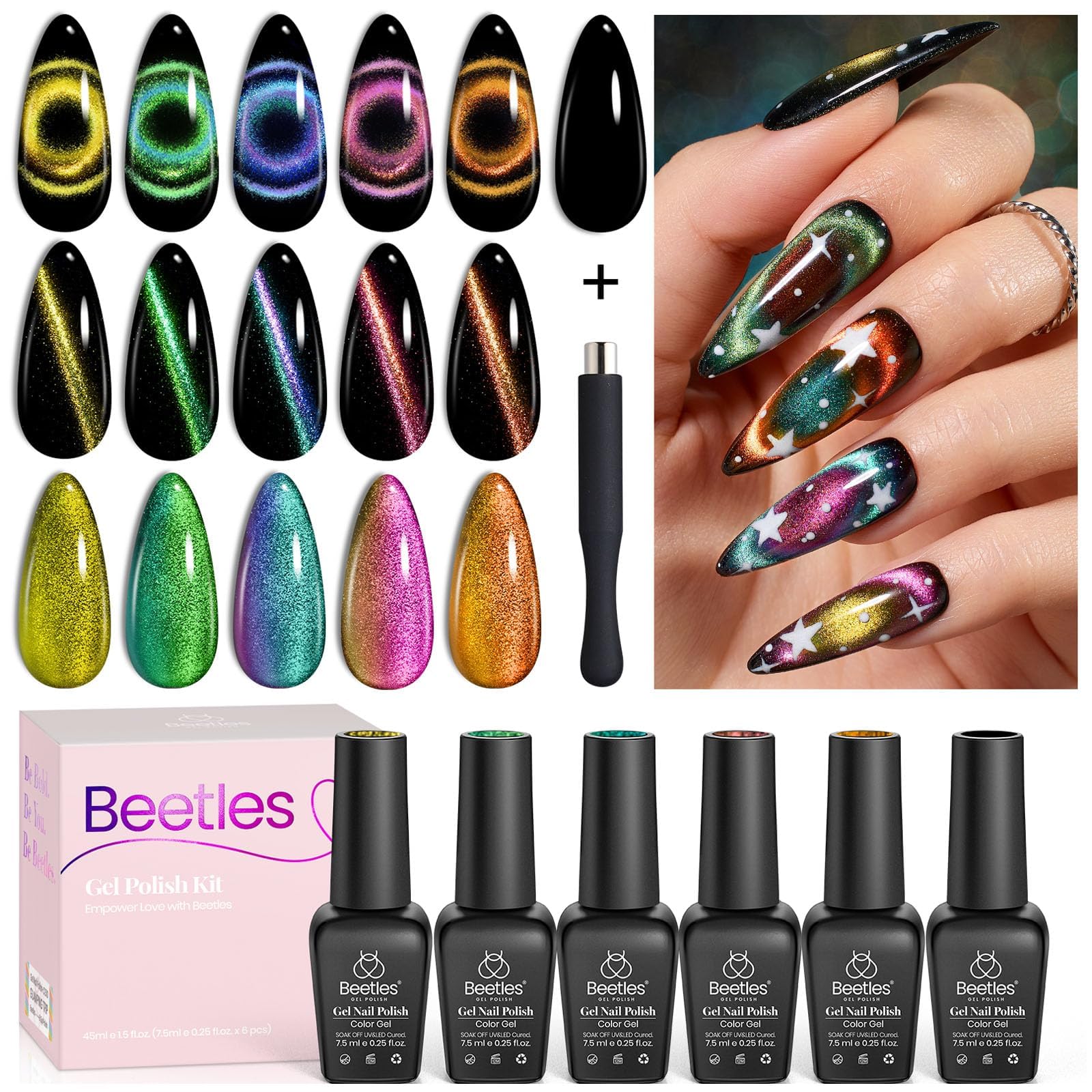 Galaxy Party | 6 Colors Gel Polish Set - Image 7