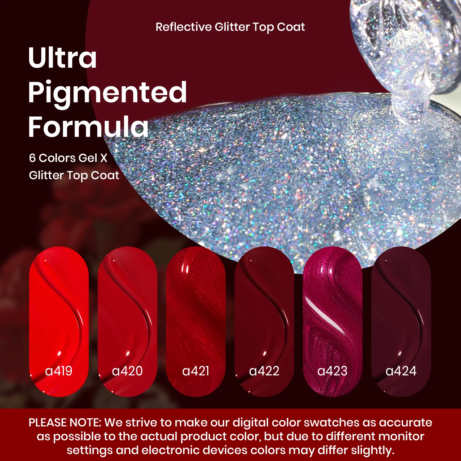 Bloody Mary | 6 Colors Gel Polish Set - Image 3