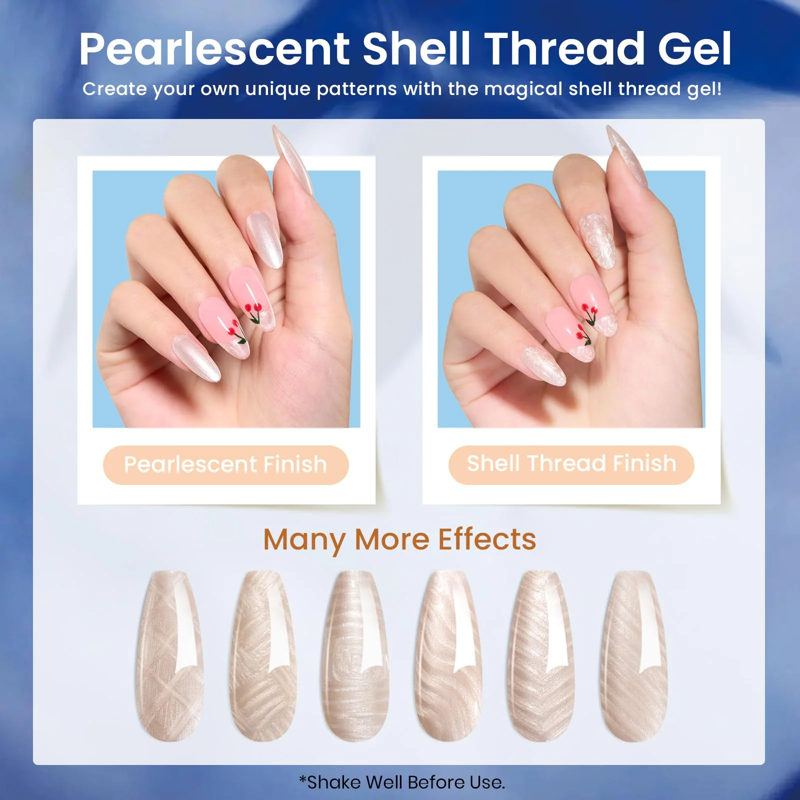 Glamorous Metamorph | 6 Colors Gel Polish Set - Image 4