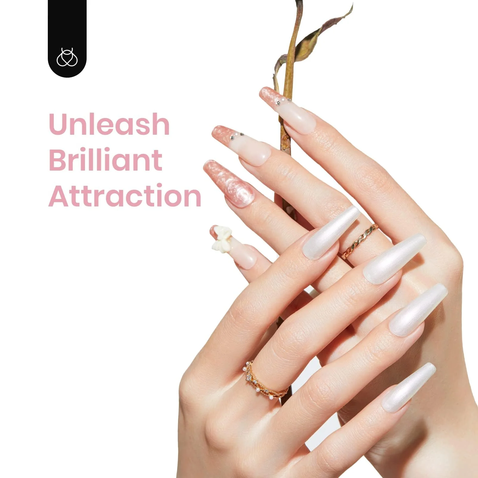 Glitter Silk | 6 Colors Pearl Shell Gel Polish Set Nails - Image 6