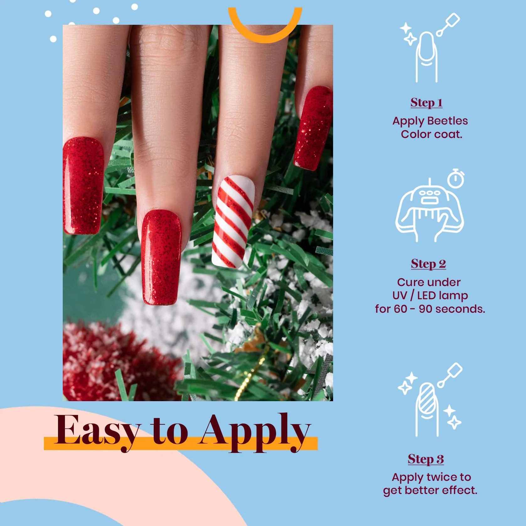 Happy Holidays | Gel Polish 6 Colors Set - Image 7