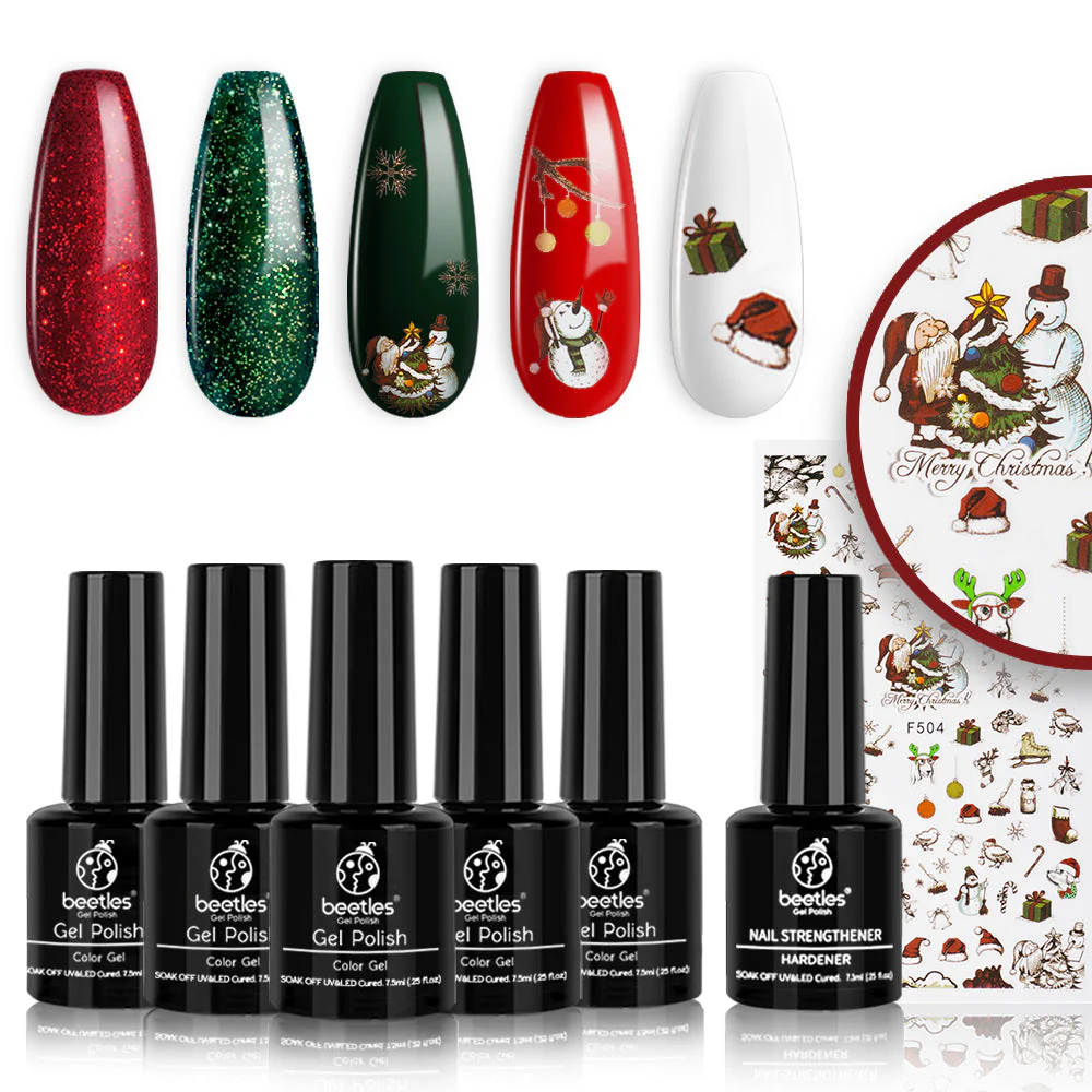 Happy Holidays | Gel Polish 6 Colors Set - Image 9