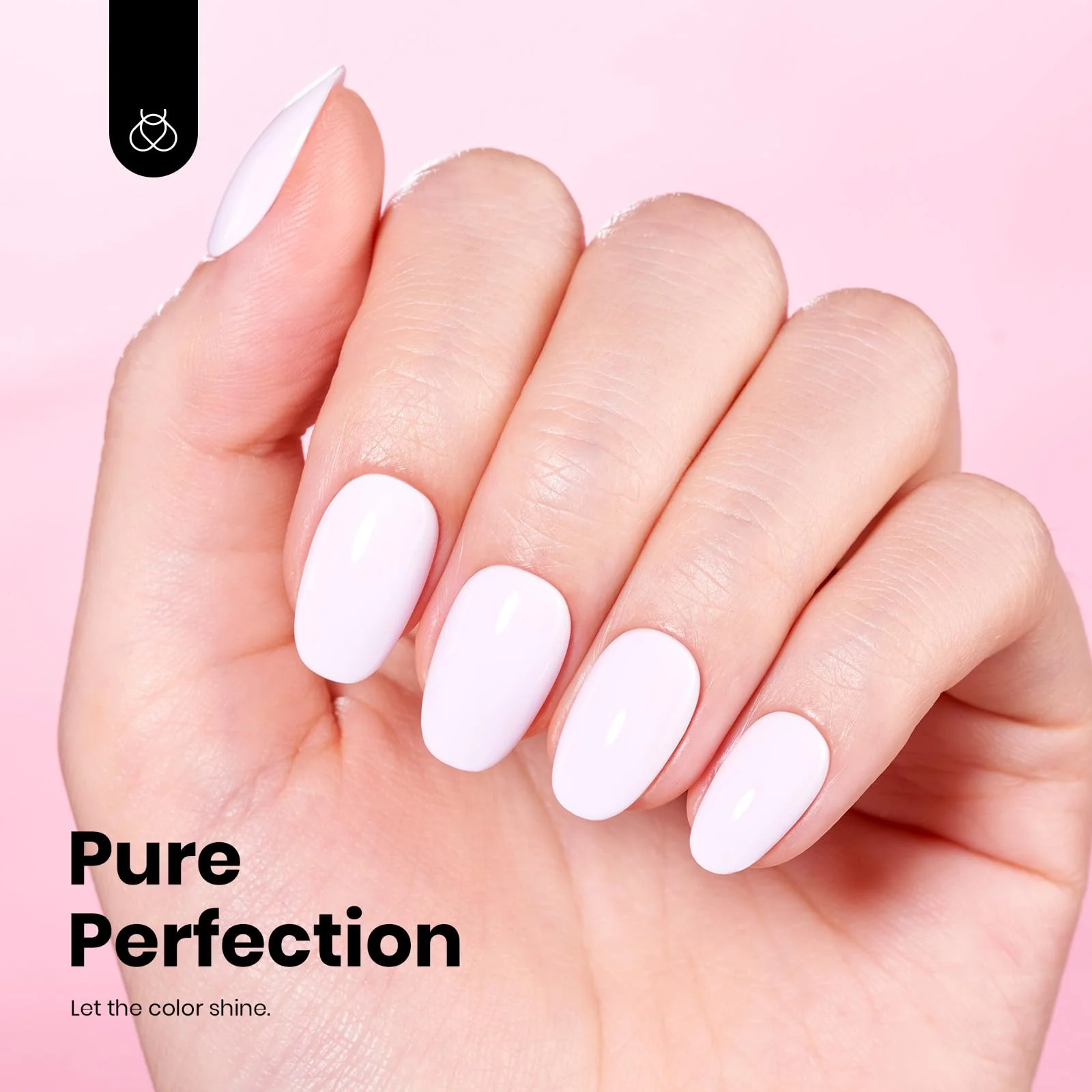 Hema - Free Cream Puff Nails - 15ML Baby Pink Gel Polish - Image 4