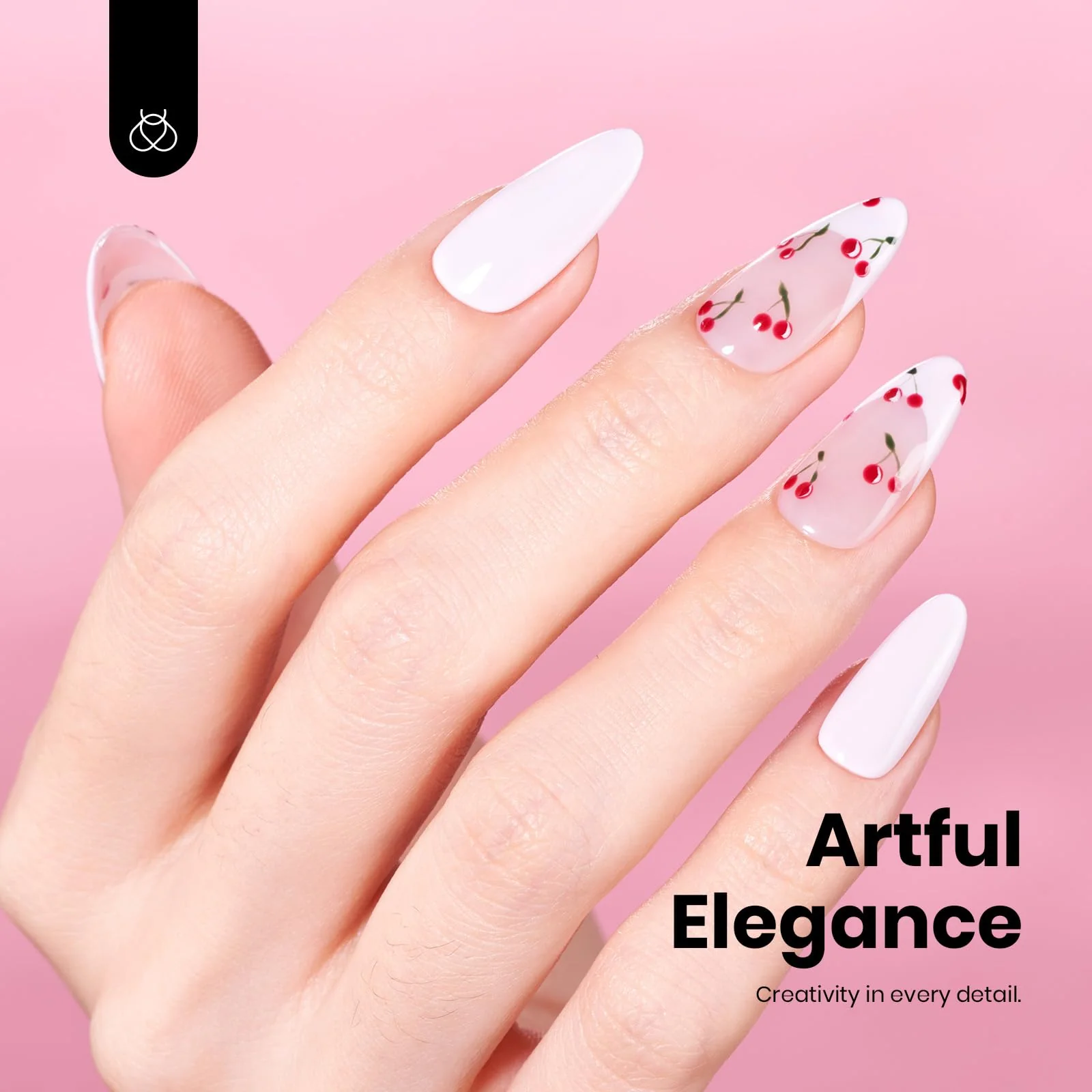 Hema - Free Cream Puff Nails - 15ML Baby Pink Gel Polish - Image 5