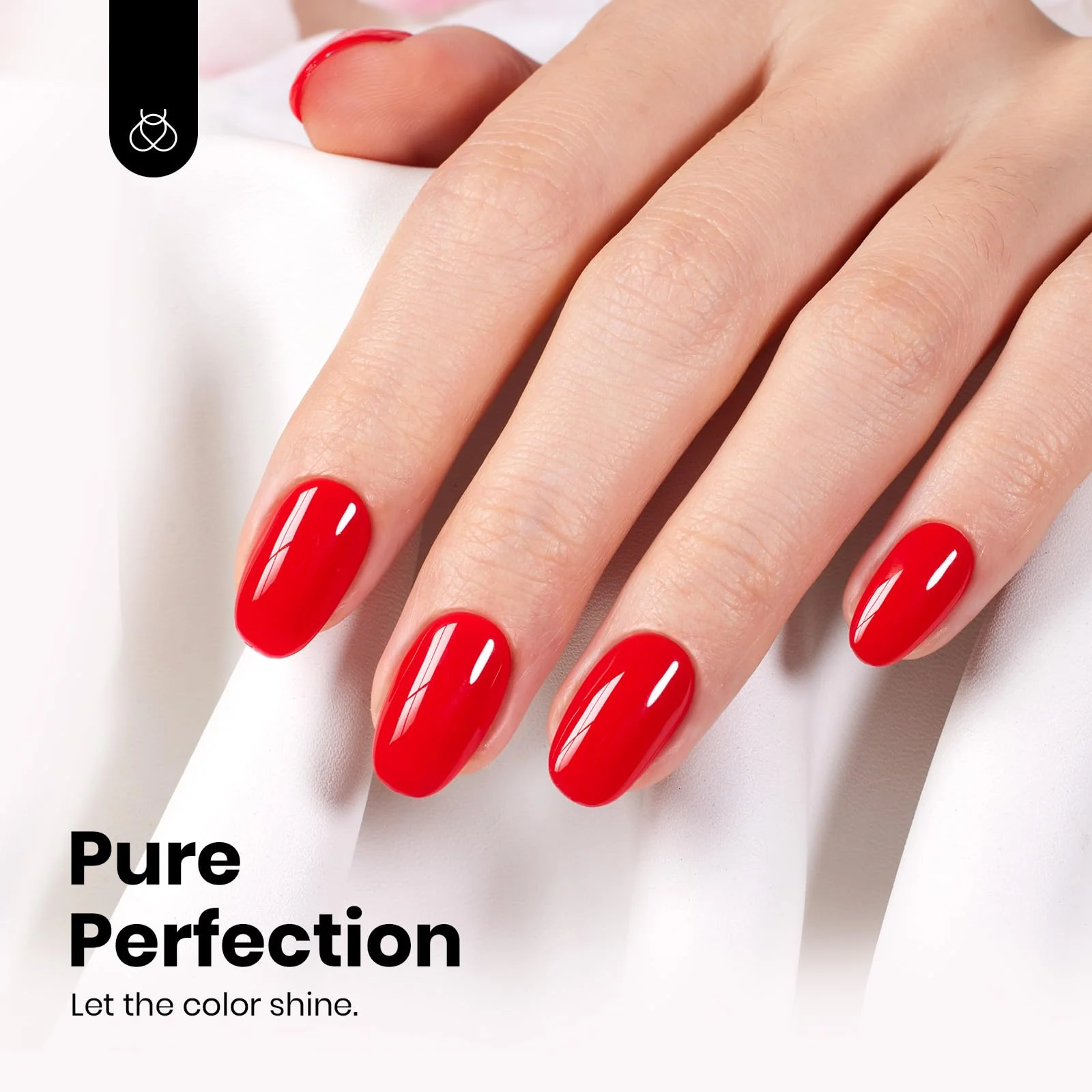 Hema - Free Crimsom Harmony  Nails - 15ML Classic Red Gel Nail Polish - Image 4