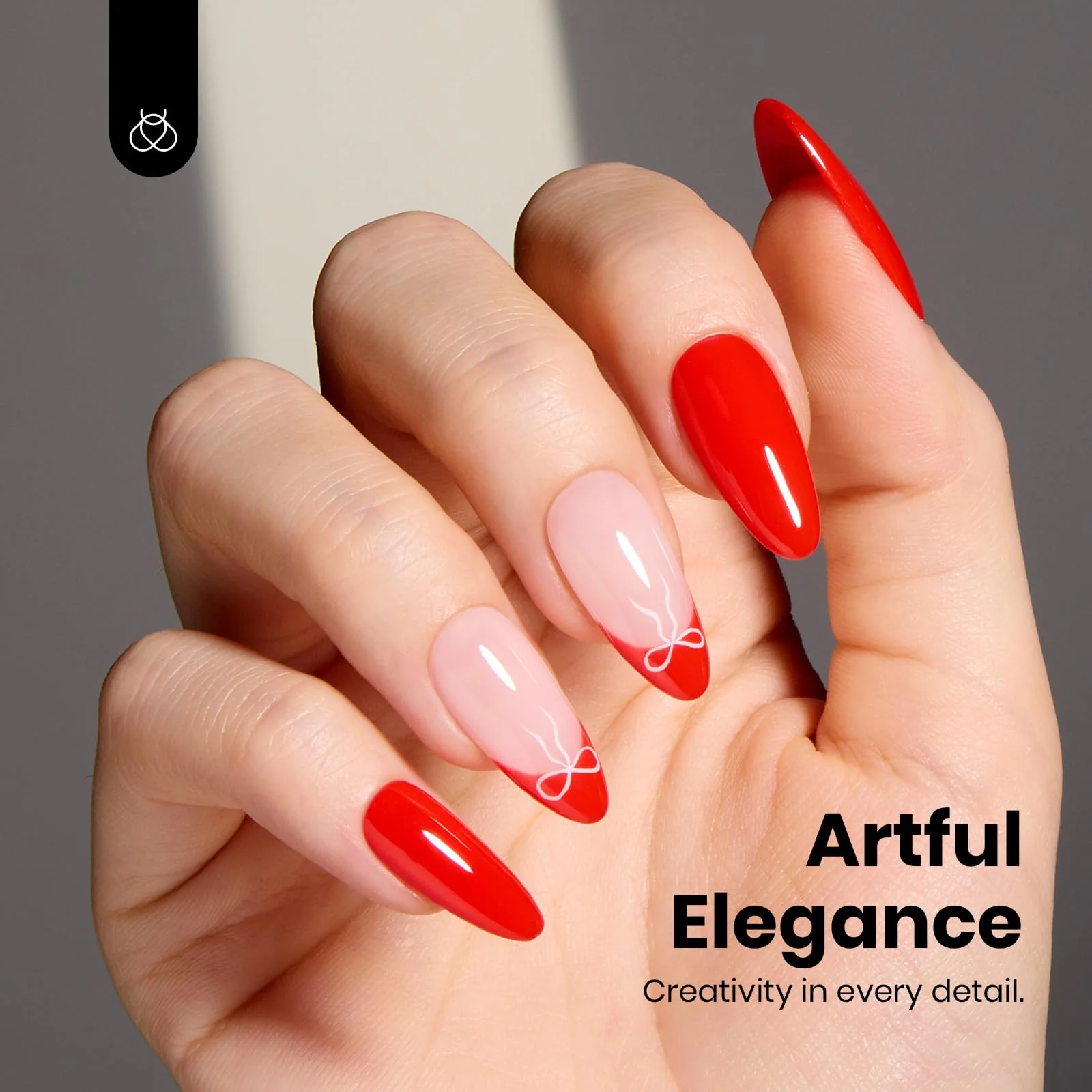 Hema - Free Crimsom Harmony  Nails - 15ML Classic Red Gel Nail Polish - Image 5