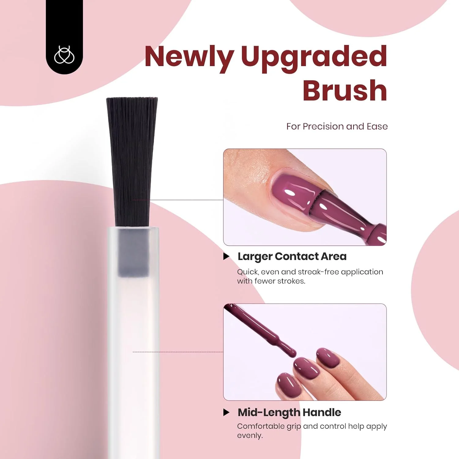 Hema Free Emotional Symphony Nails - Colorful Bottle 6 Color Each 15ml Gel Polish - Image 6