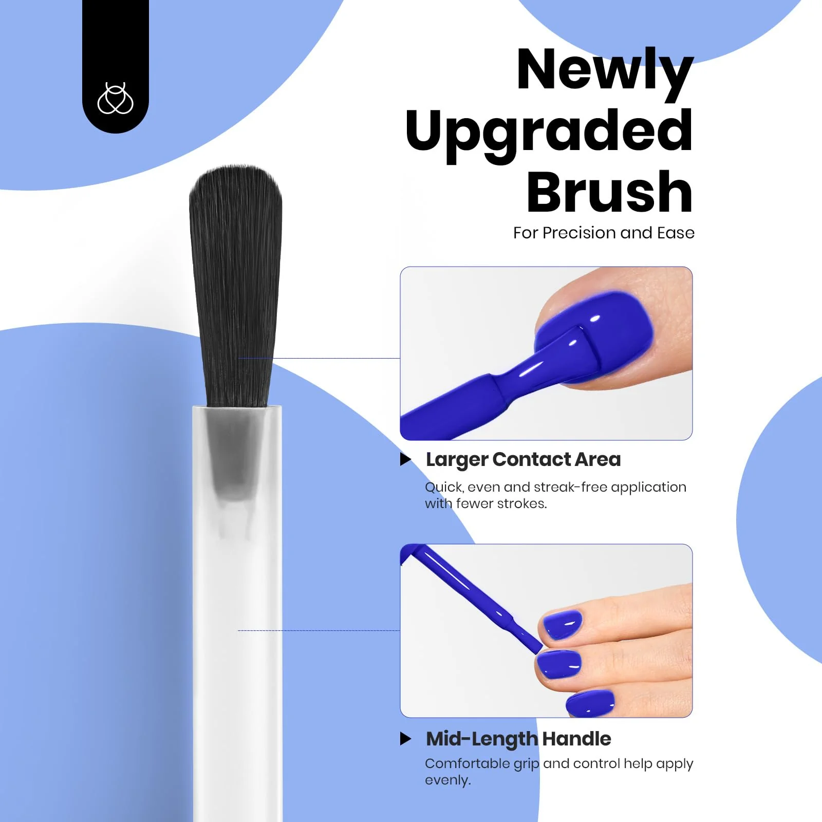 Hema - Free Eternal Blue Nails- 15ML Full Size Royal Blue Gel Polish Nail - Image 7