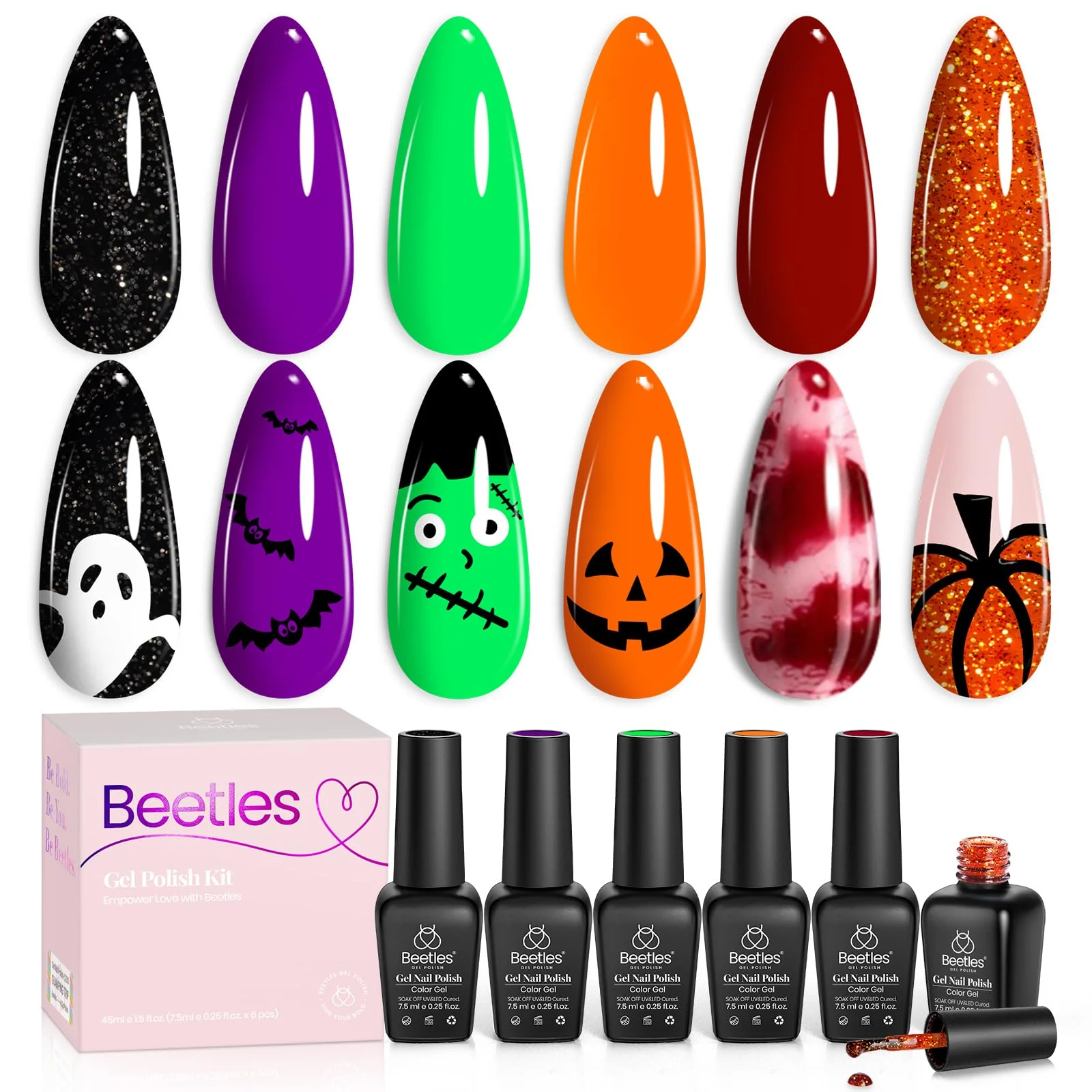 Halloween Hocus Pocus | Gel Polish 6 Colors Set - Image 9