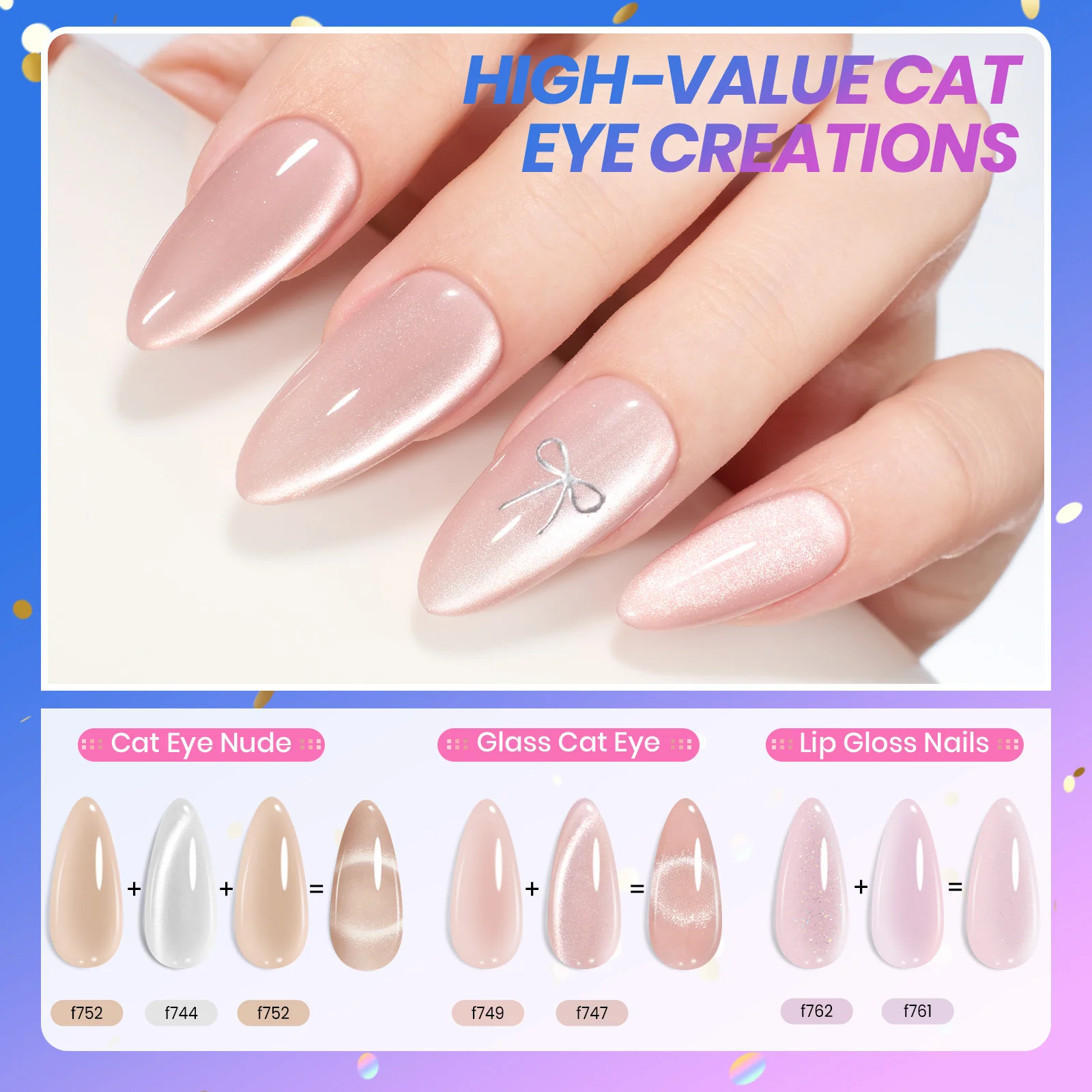 (Ideal Gift) Beetles Nude Sands DEALS BOX Nails 75PCS 20 Jelly Colors Gel Nail Polish - Image 6