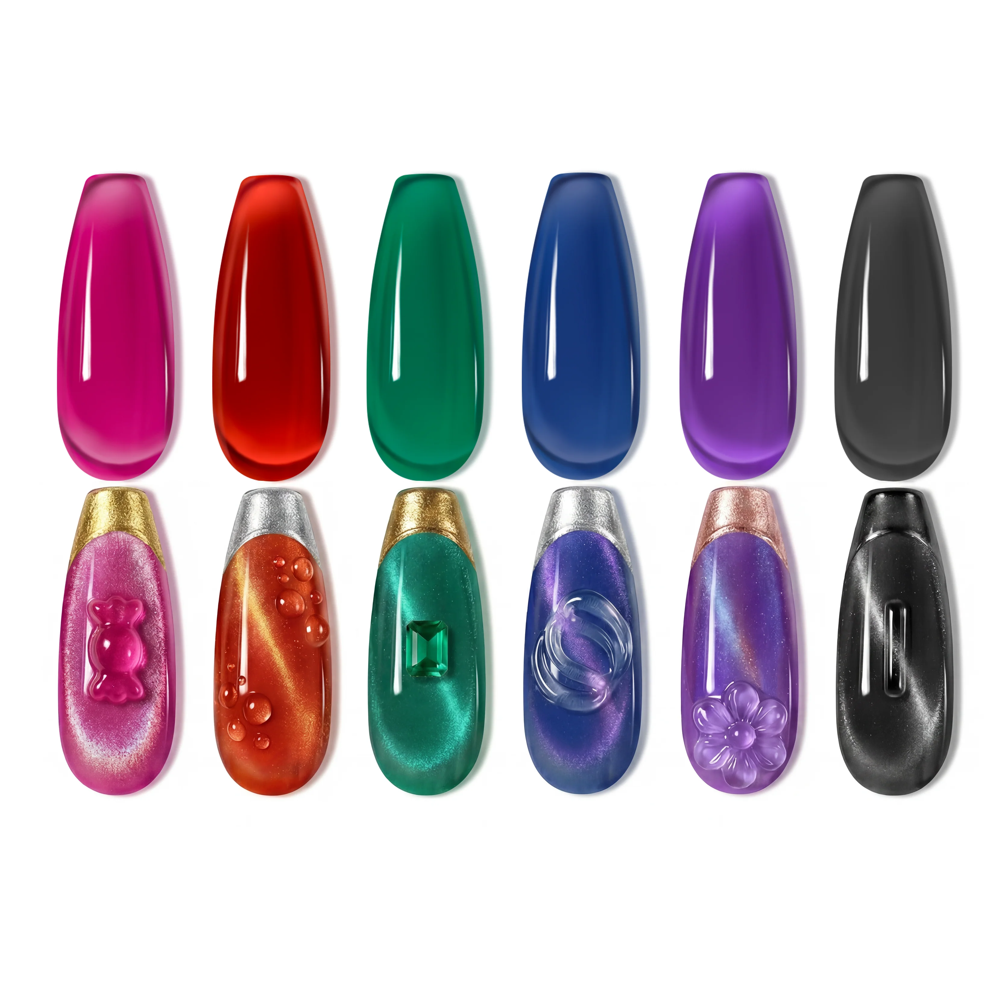 Jelly Magic - 6 Colors Summer Gel Nail Polish
