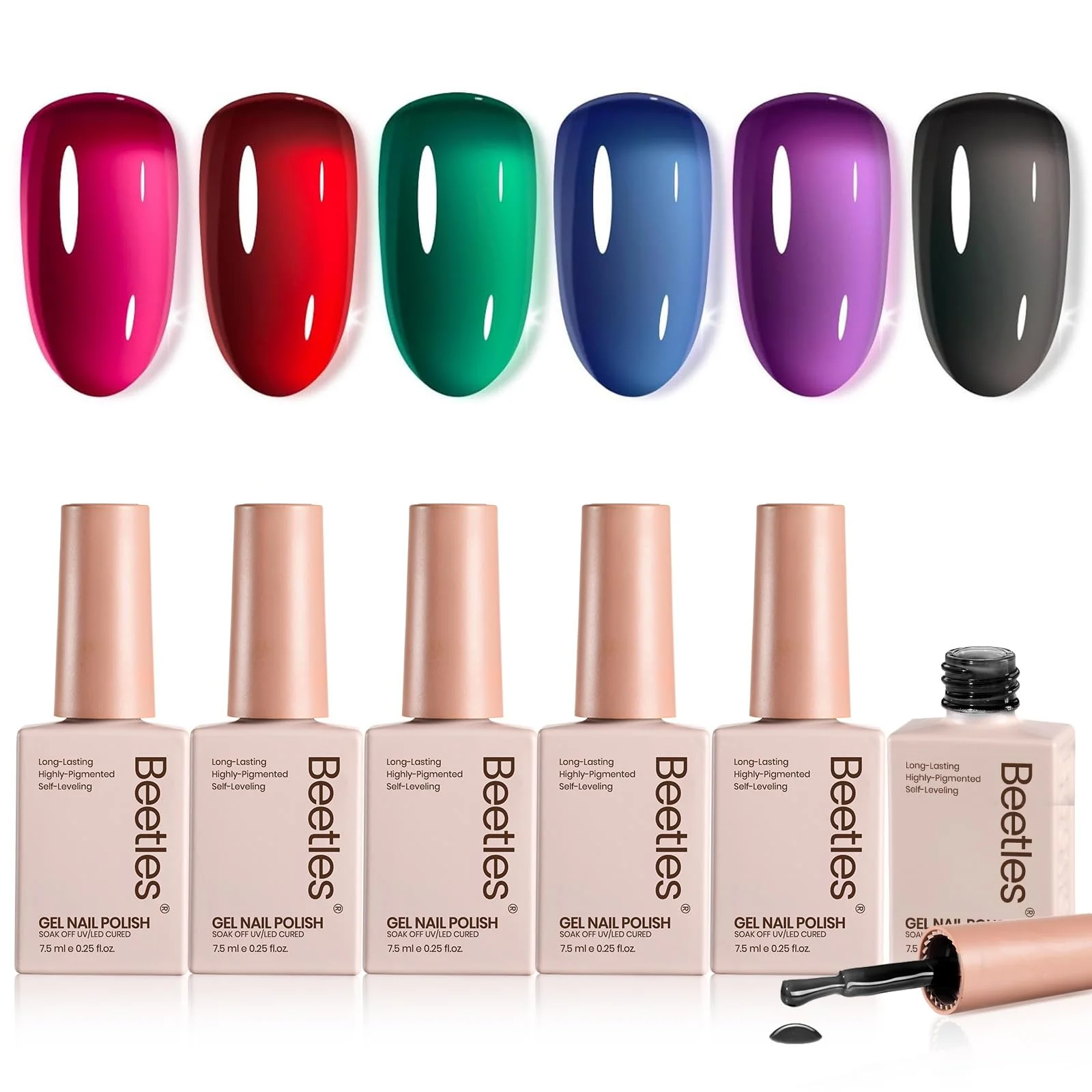 Jelly Magic - 6 Colors Summer Gel Nail Polish - Image 8