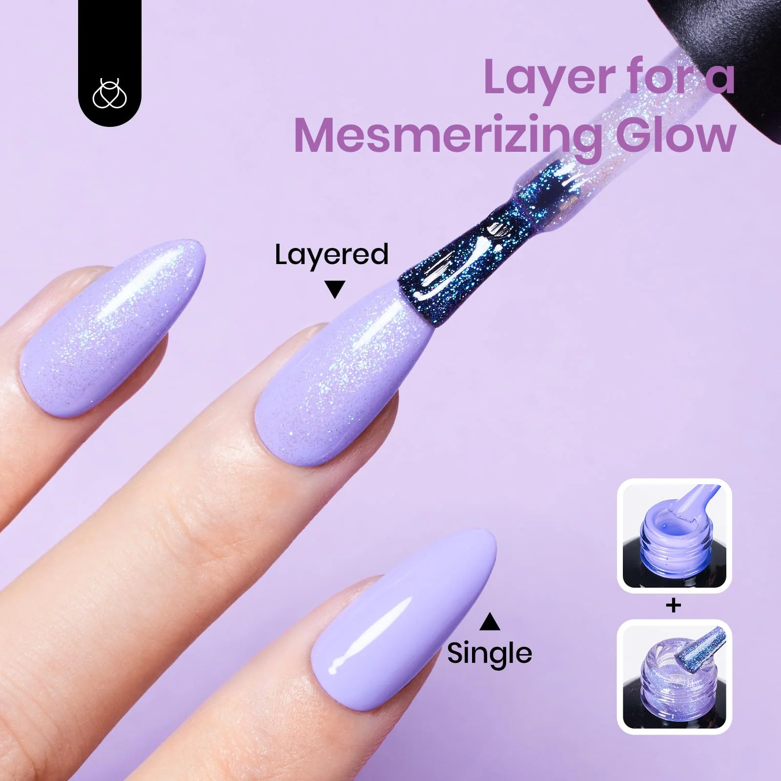Luminous Mirage - 15ml Nails Neon Hot Pink Jelly  Gel Polish - Image 3