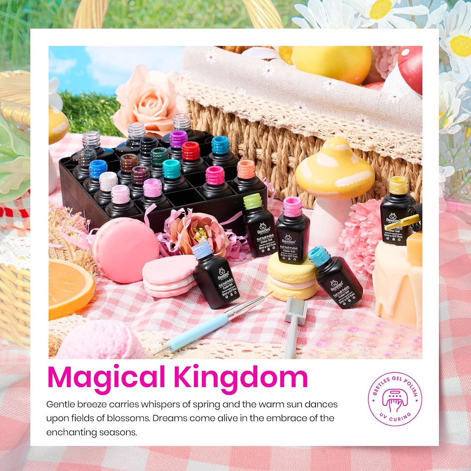 Magical Kingdom- 20 Colors Gel Nail Polish Set - Image 3