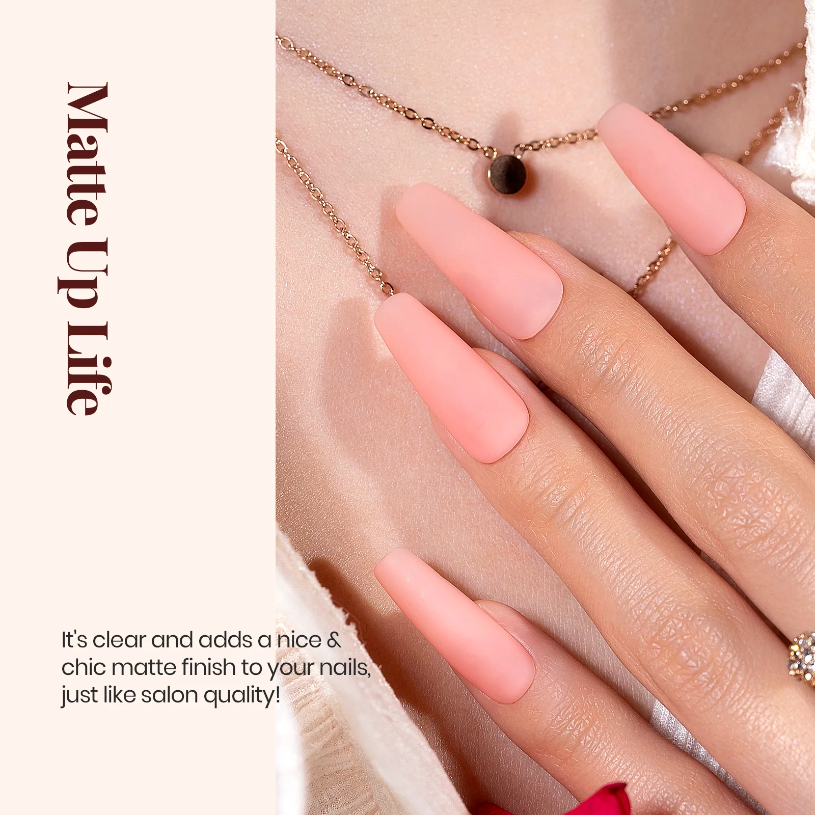 Beetles Gel Matte Top Coat: Long-Lasting, No Wipe Gel Nail Polish - Image 6