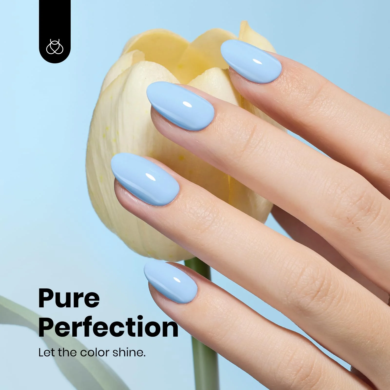 Hema Free Memories Nails  - Blue Colorful Gel Polish 8ml - Image 4