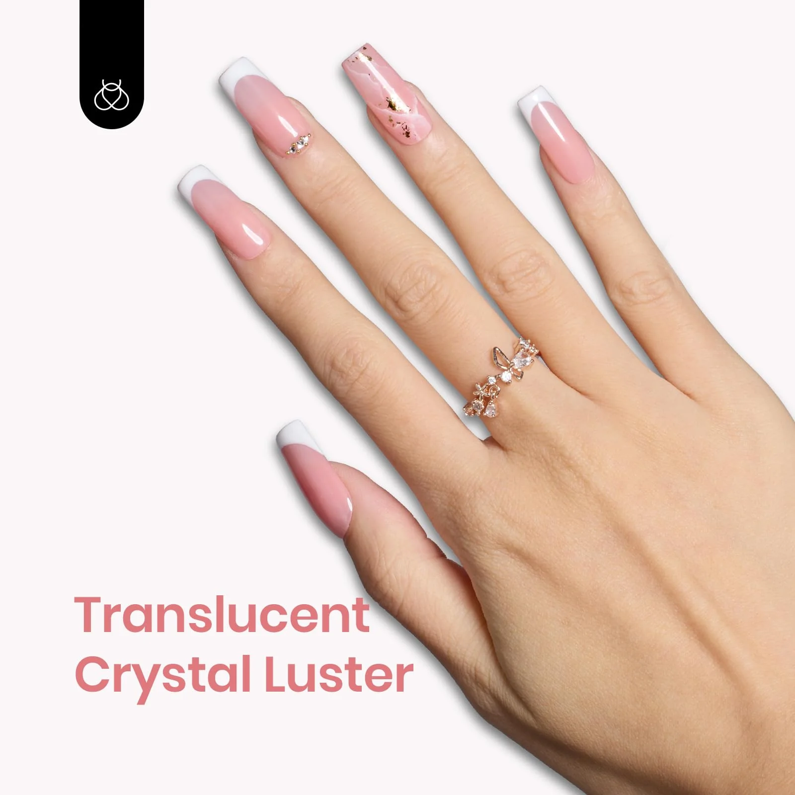 Nude Pink #d912 |15ml Jelly Gel Polish - Image 4