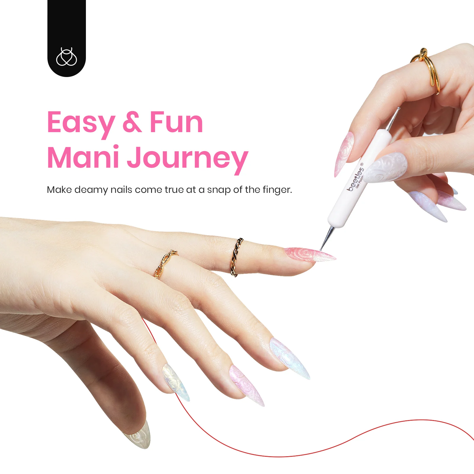 Mermaid Legend | 6 Colors Pearl Shell Nails Gel Polish Set - Image 6