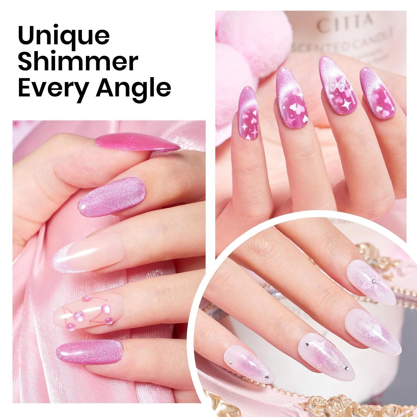 Pink Tourmaline Nails |15ml Gel Polish - Image 5