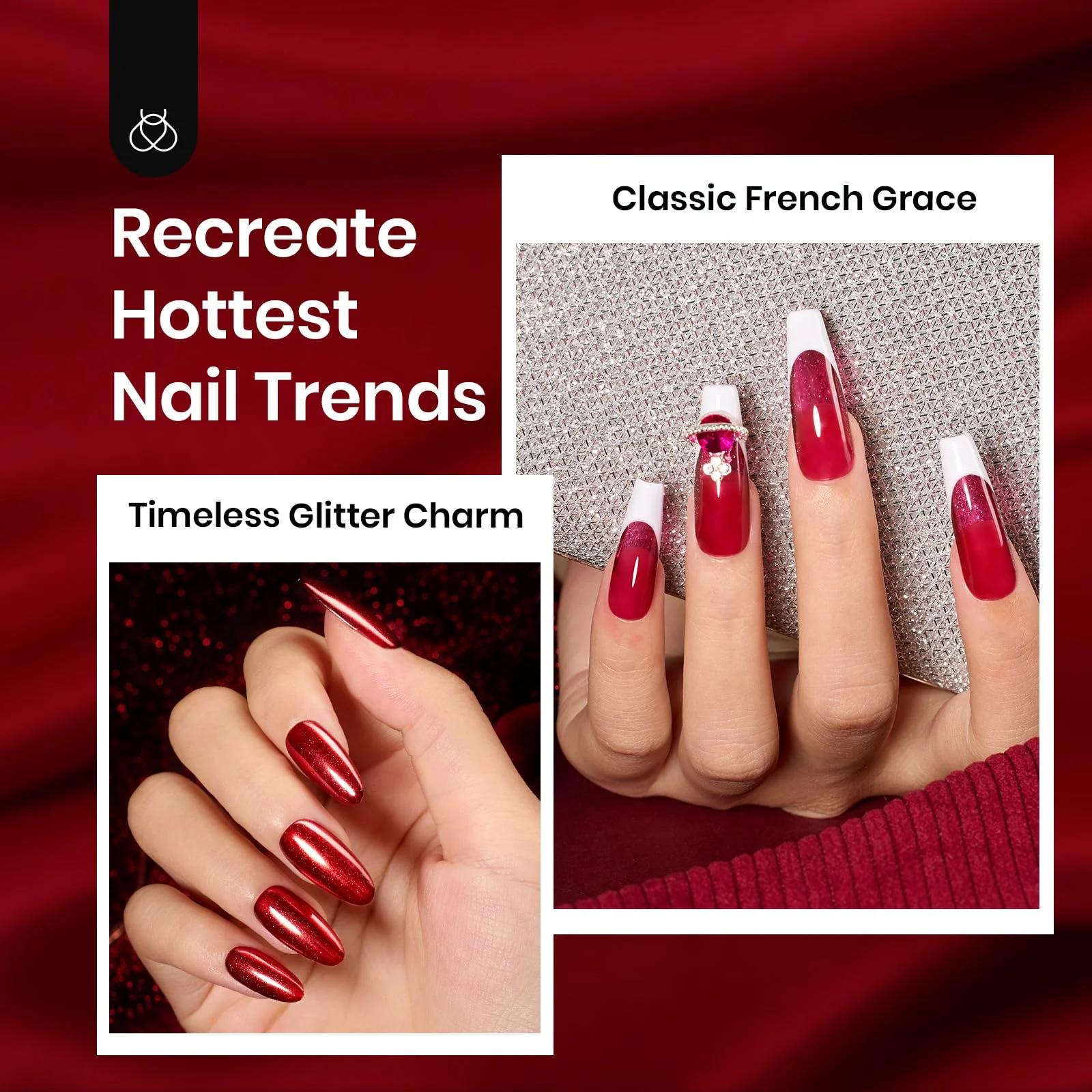 Red Revival 6 Colors Nails Gel Polish Set - Image 4
