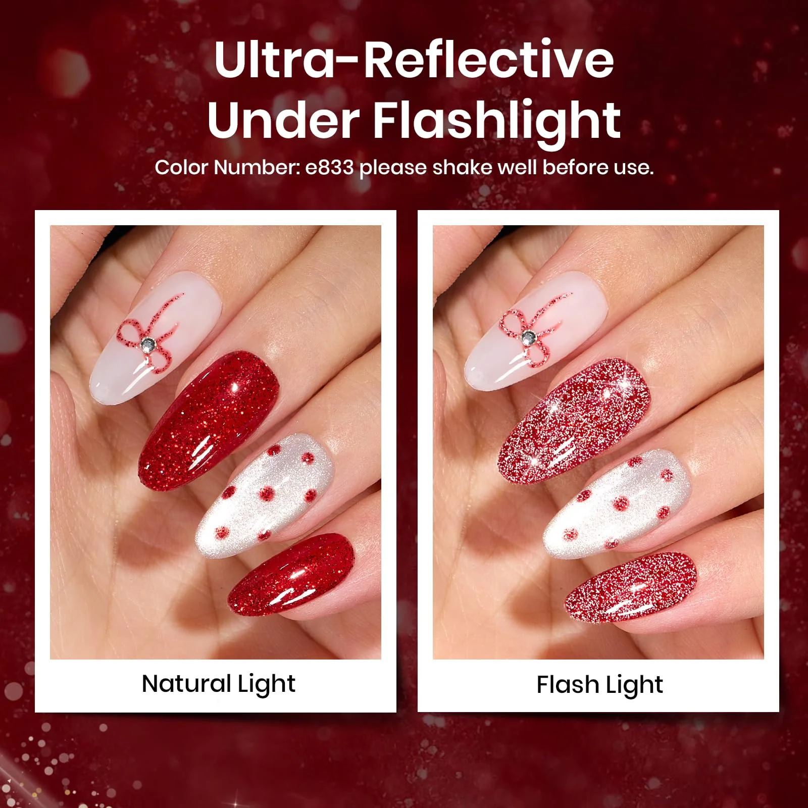 Red Revival 6 Colors Nails Gel Polish Set - Image 6