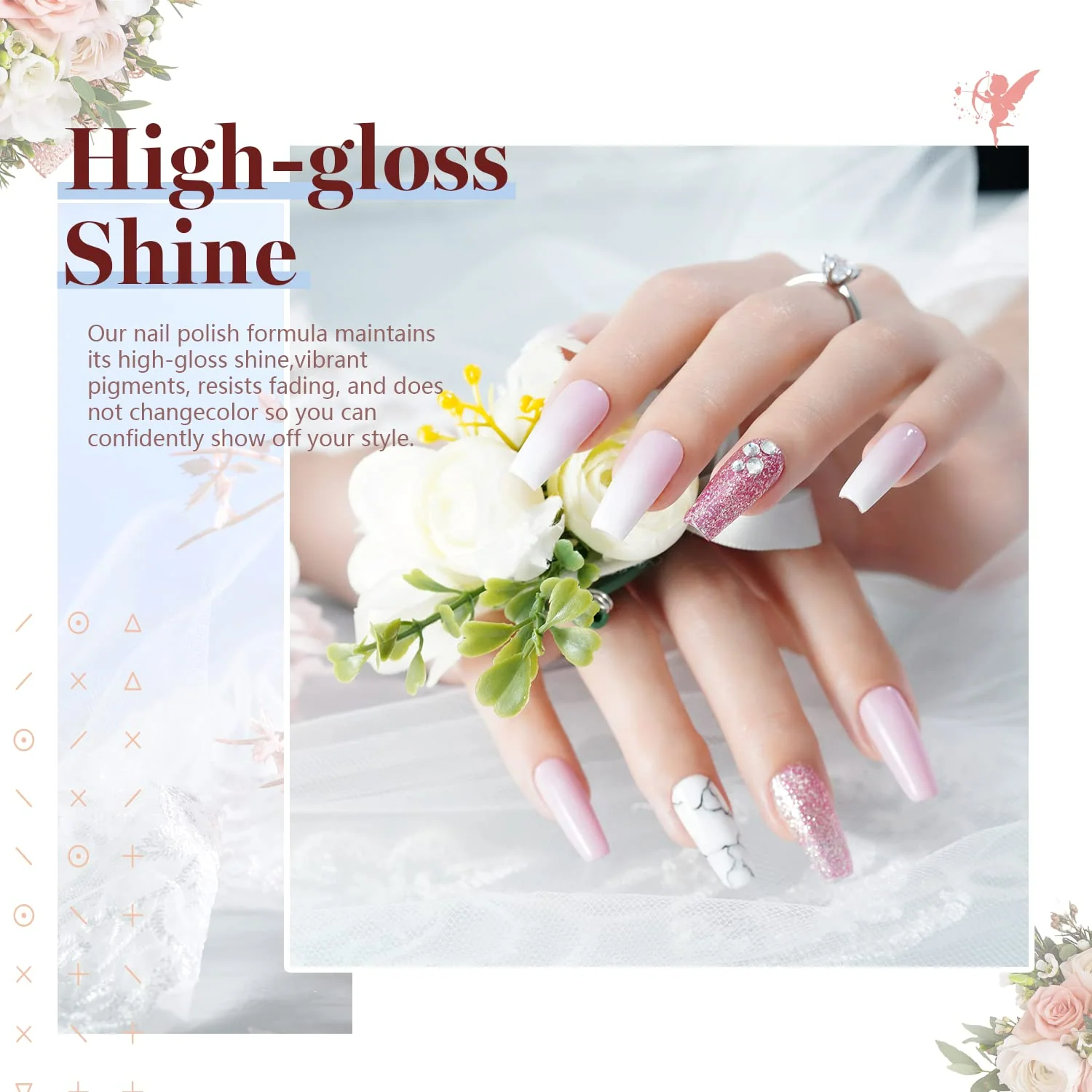 Romantic Wedding | 6 Colors Gel Polish Set - Image 4